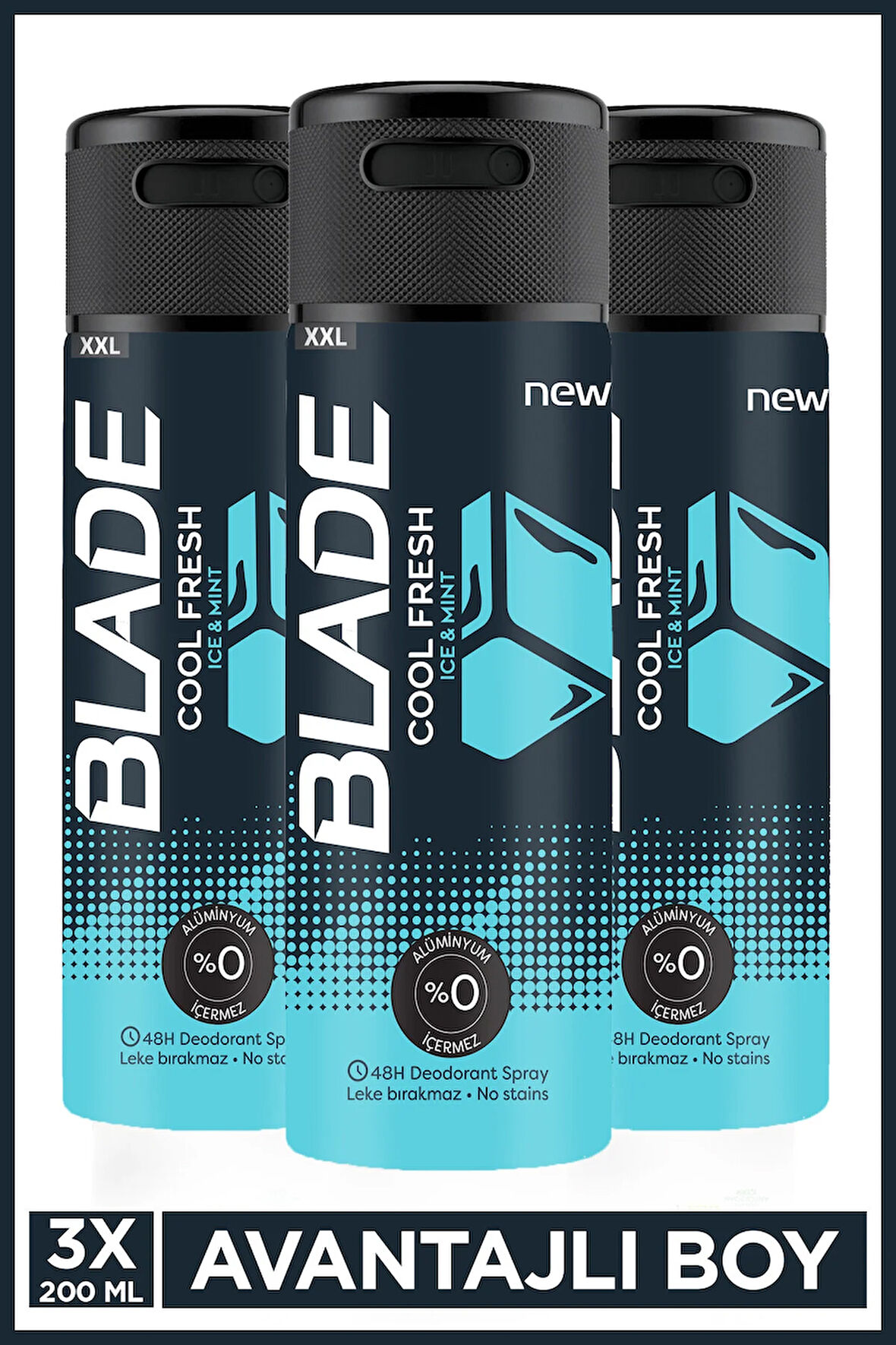 Cool Fresh Deodorant 3x150ml