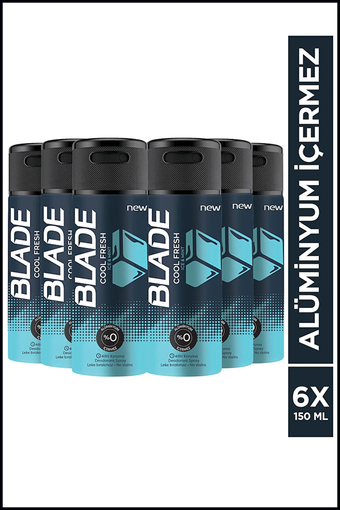 Cool Fresh Deodorant 6x150ml