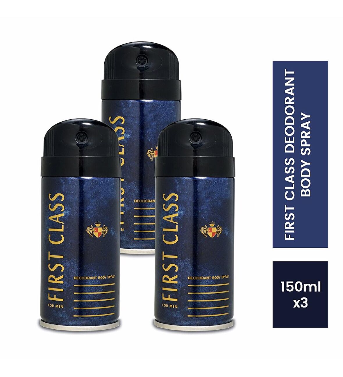 First Class Erkek Deodorant 3x150ml