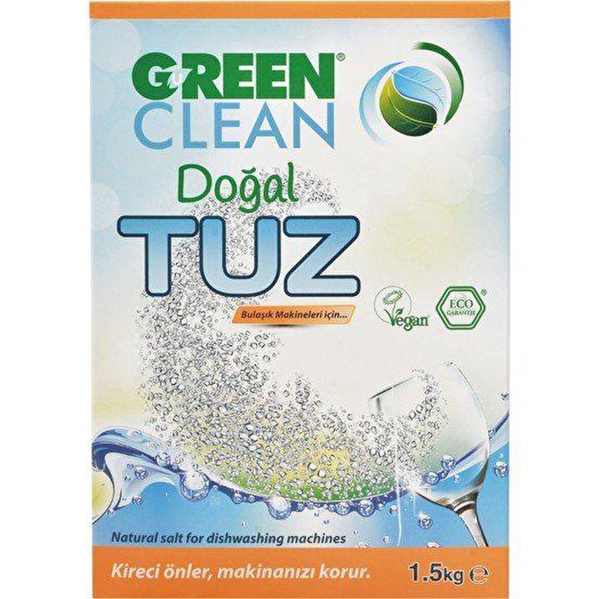 U Green Clean Bitkisel Bulaşık Makinesi Tuzu 1500 gr