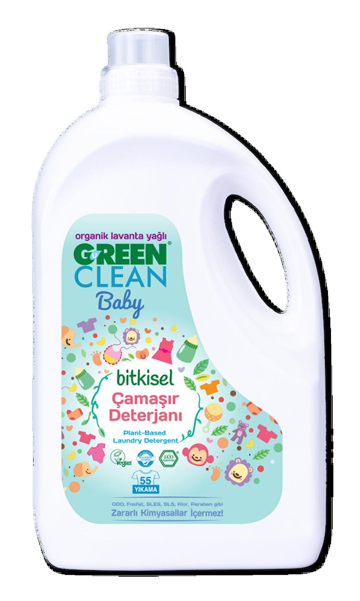 U Green Clean Baby Bitkisel Çamaşır Deterjanı 2750 Ml