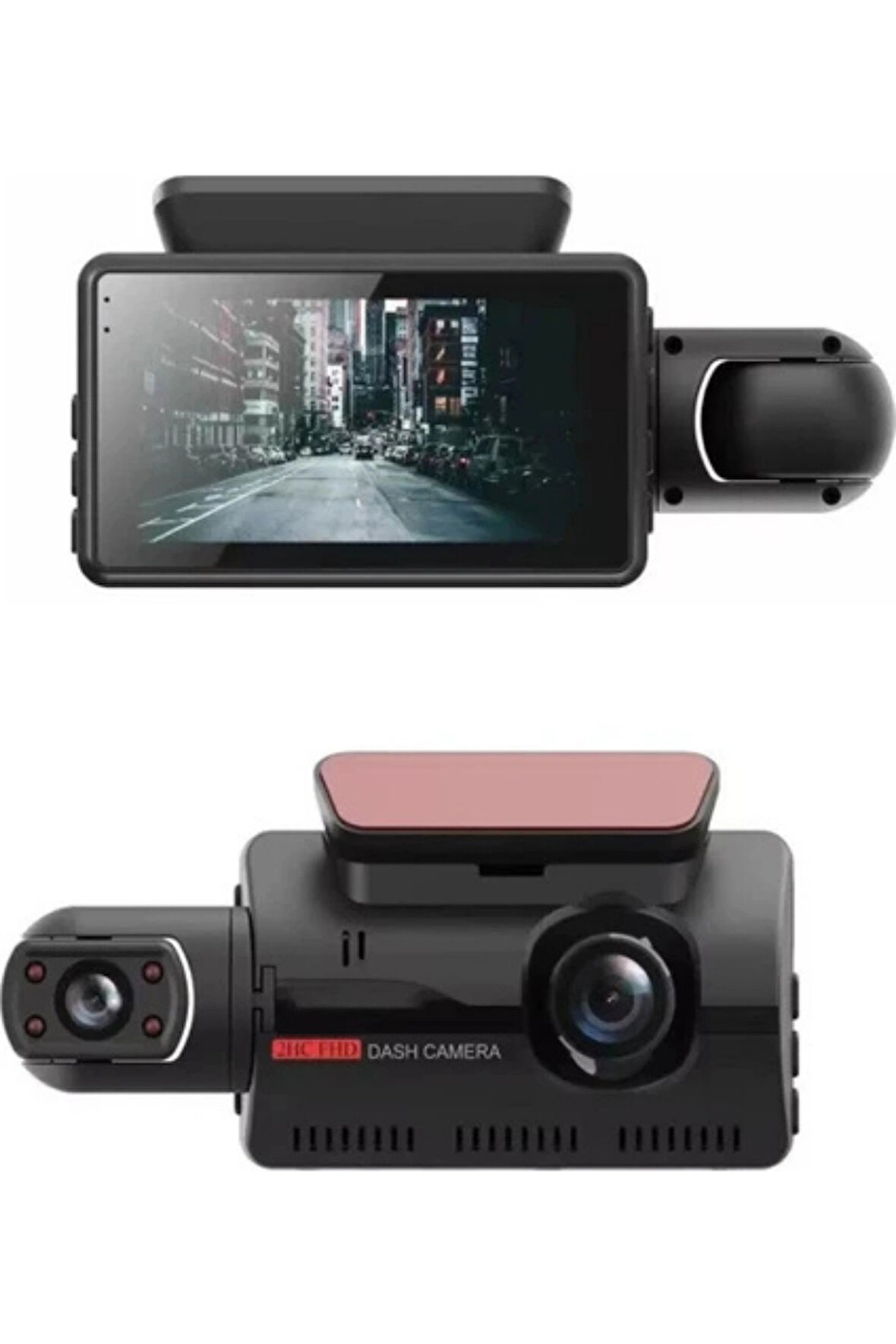 Blackbird A68 Çift Lensli Full HD 1080P Araç İçi Kamera  170 Geniş Açı, G-Sensör, 3" LCD, Döngü Kayıt