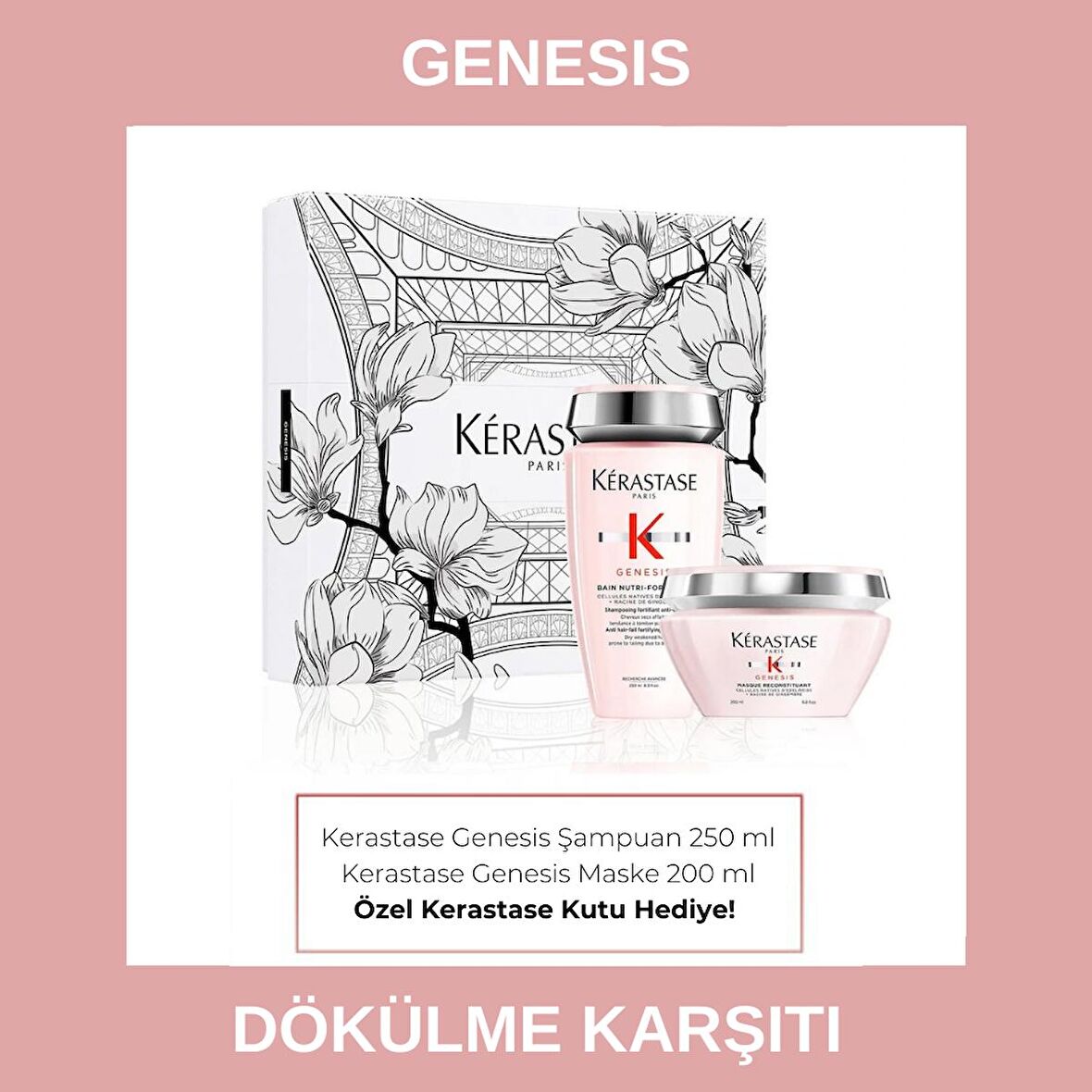 Kerastase Özel Kutulu Genesis Dökülme Karşıtı Saç Bakım Seti 