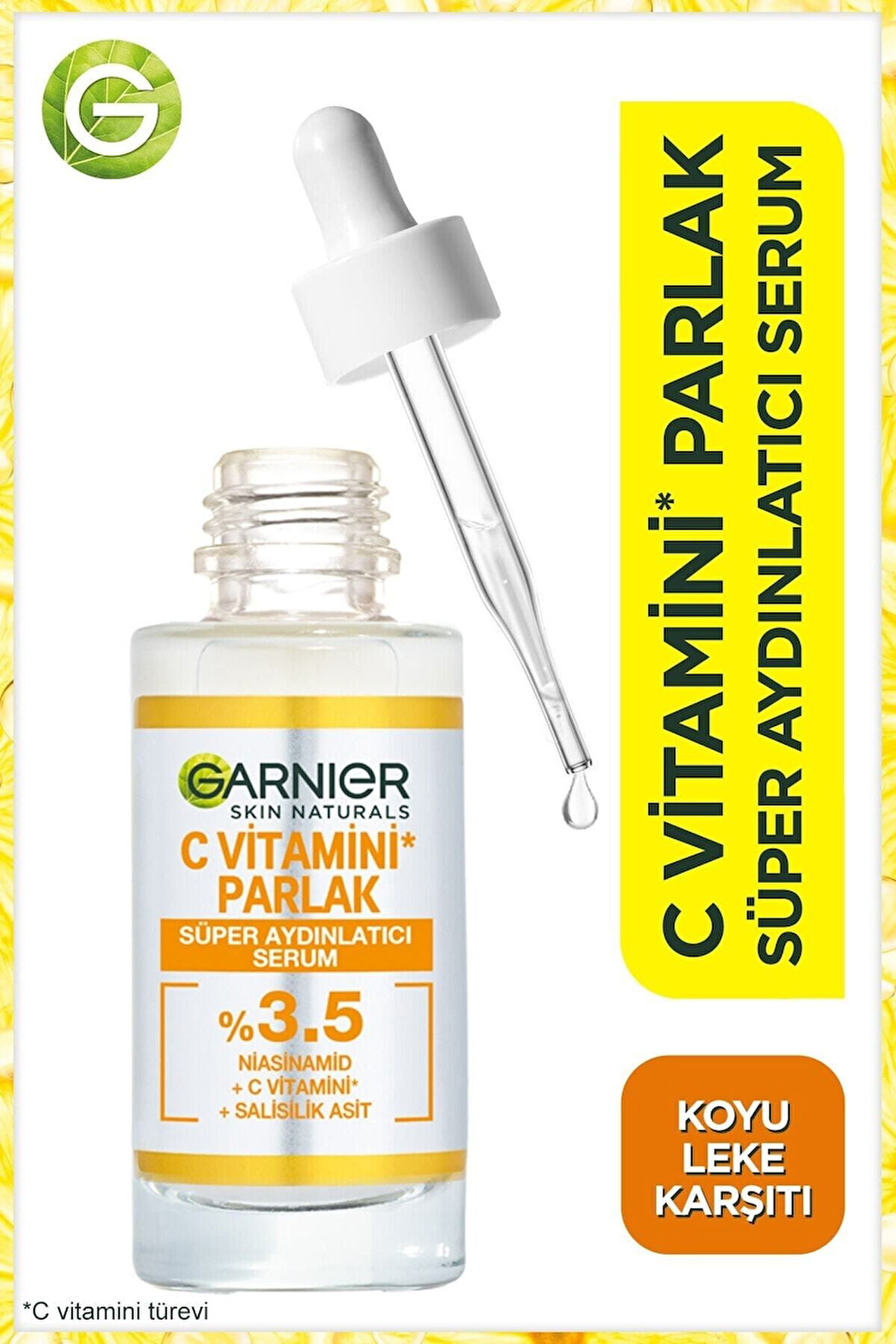 Garnier C Vitamini Süper Aydınlatıcı Serum 30 ml