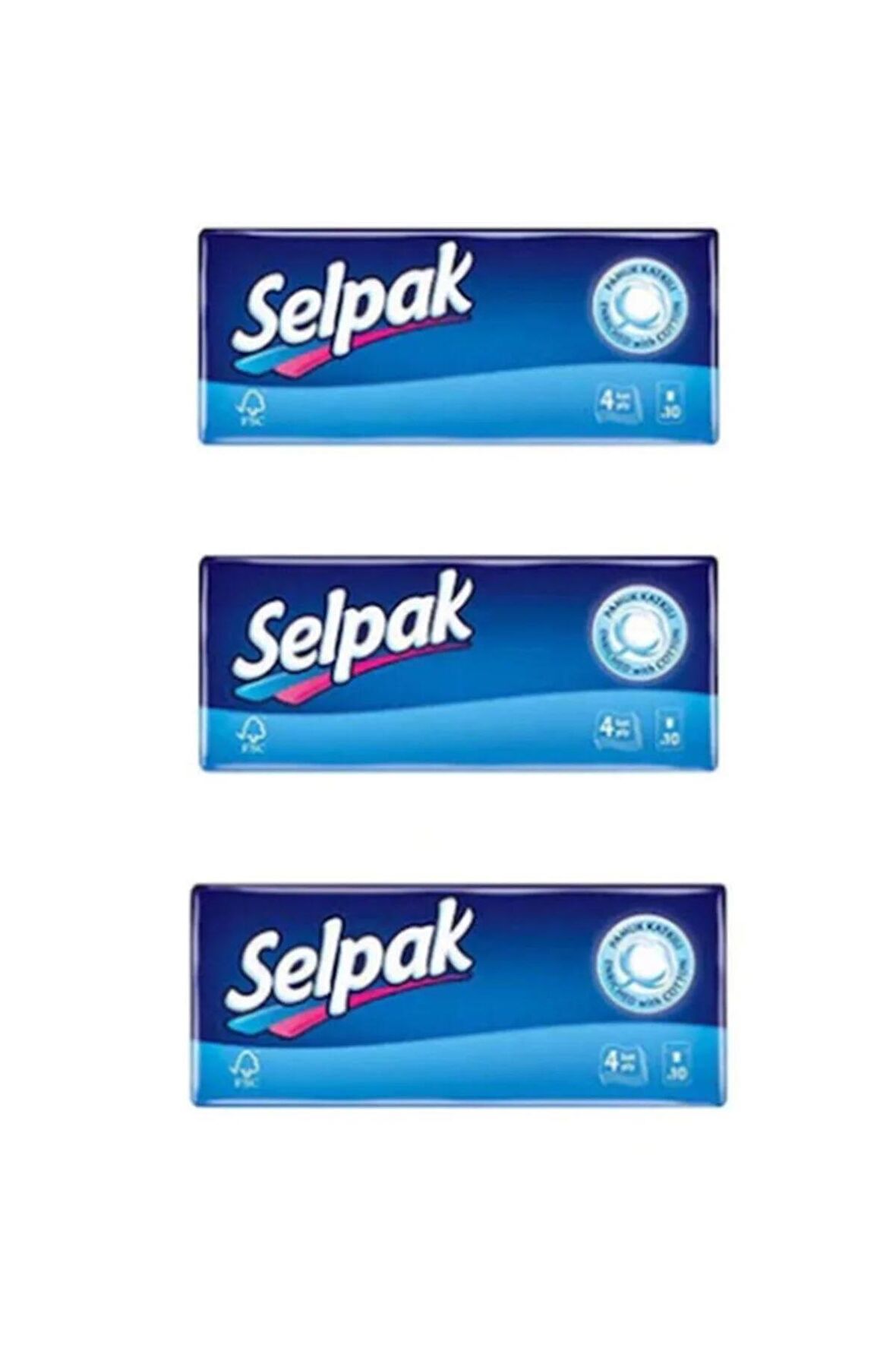 Selpak Klasik Cep Mendili 10 lu X 3 Adet