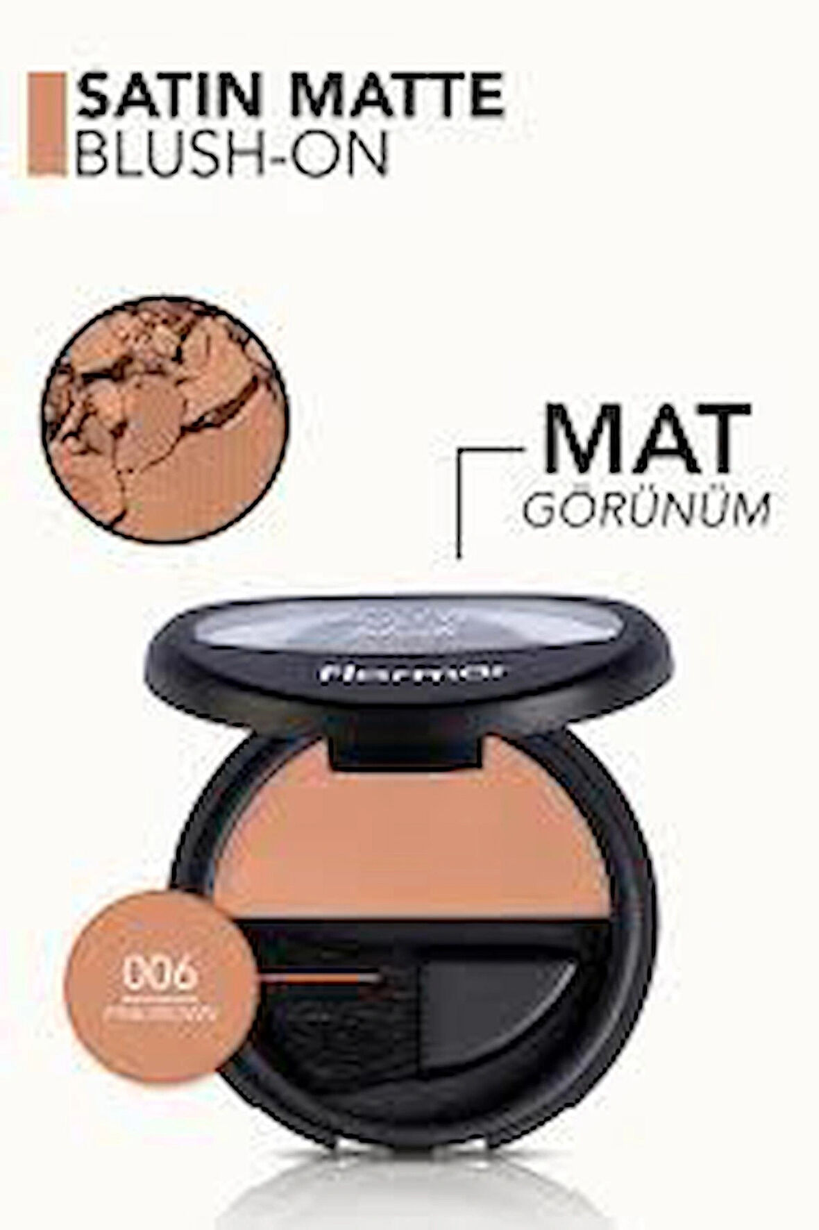 Flormar Allık - Satin Matte Blush On Pink Brown 6 G 8690604395668