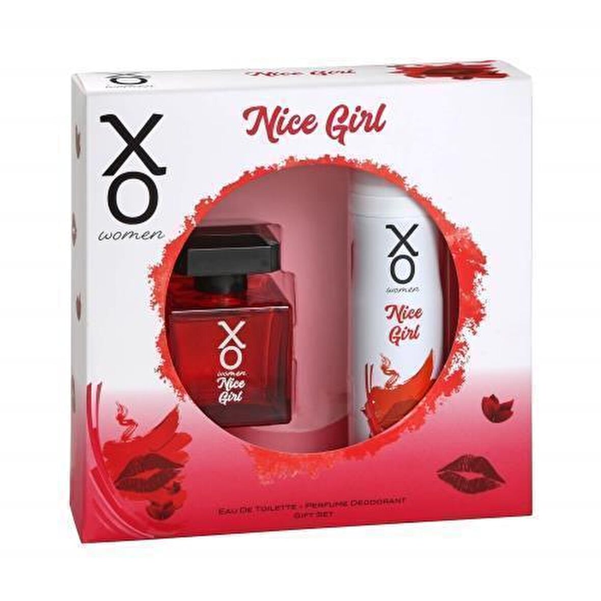 Xo Nice Girl EDT Baharatli Kadın Parfüm 100 ml & Xo Nice Girl Deodorant 125 ml 