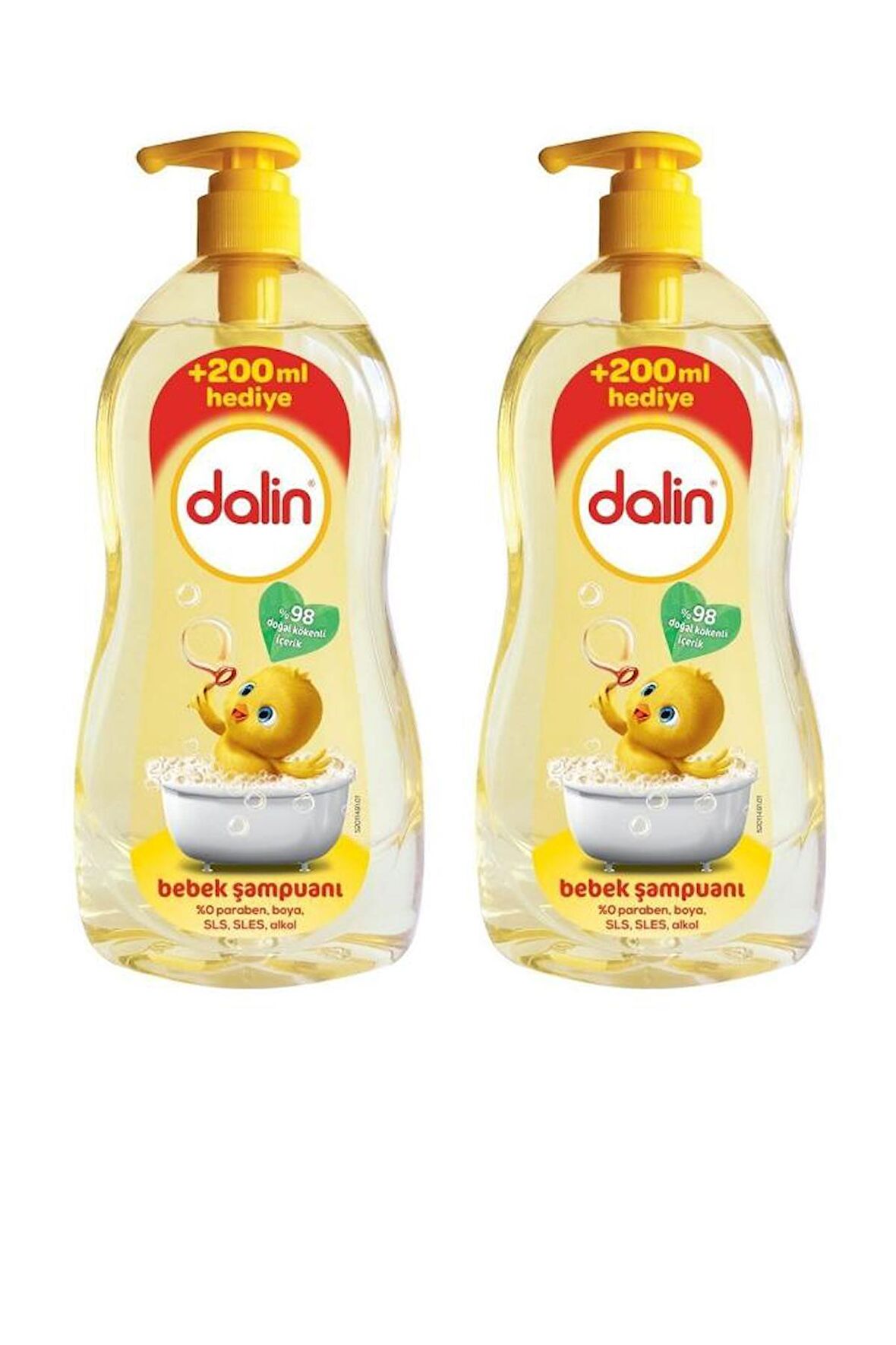 Dalin Şampuan 2 x 900 ml