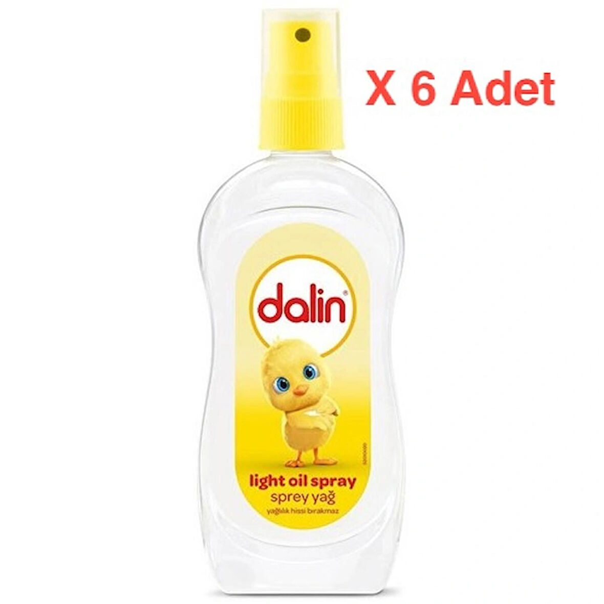 Dalin Bebek Yağı Sprey 200 ml x 6 Adet
