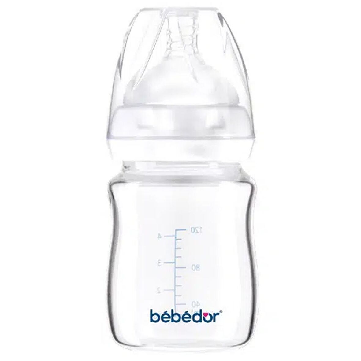 Bebedor Isıya Dirençli Cam Biberon 120 ml