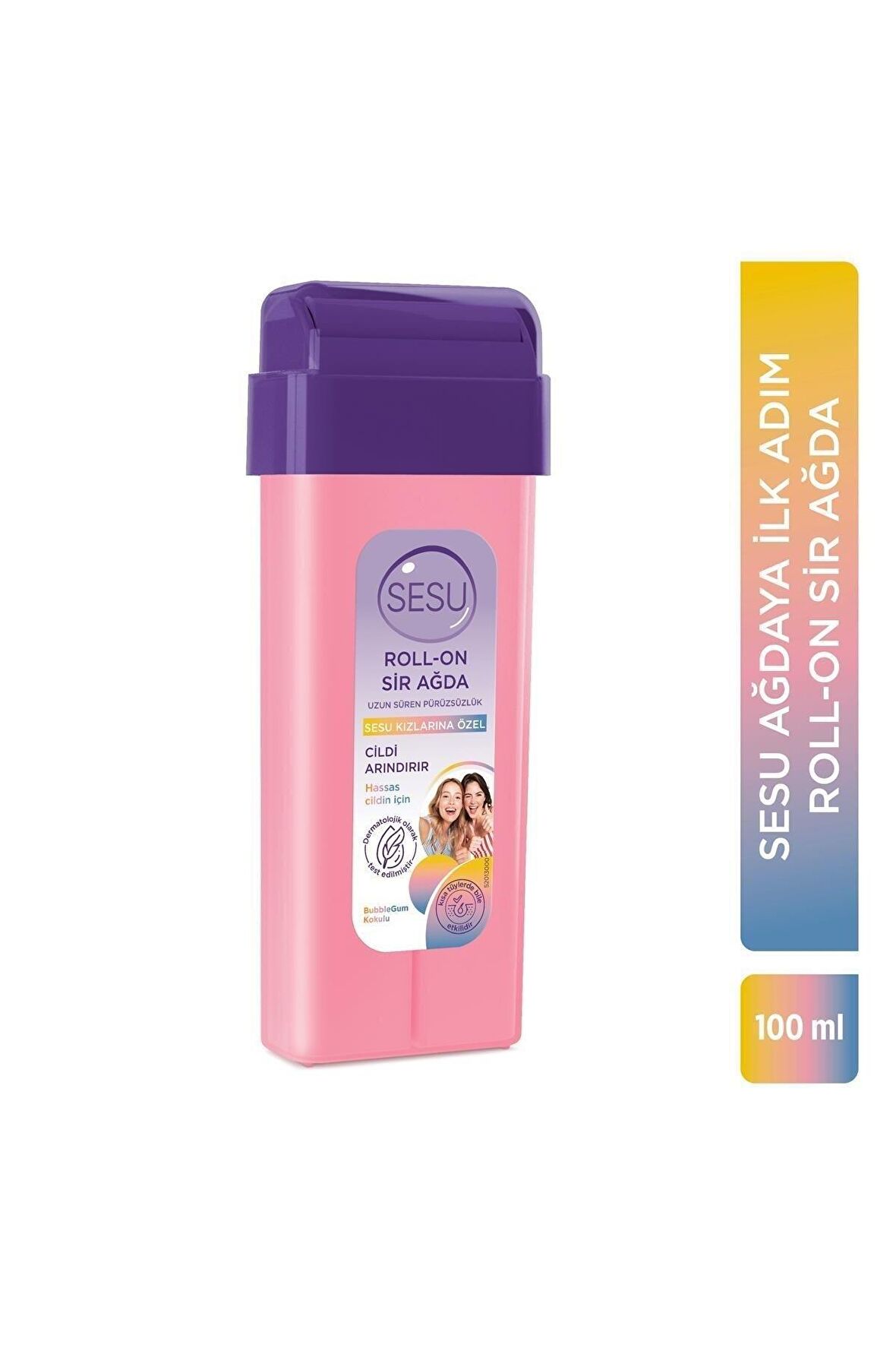 SESU ROLLON SİR AĞDA 100 ML HASSAS BUBBLE GUM