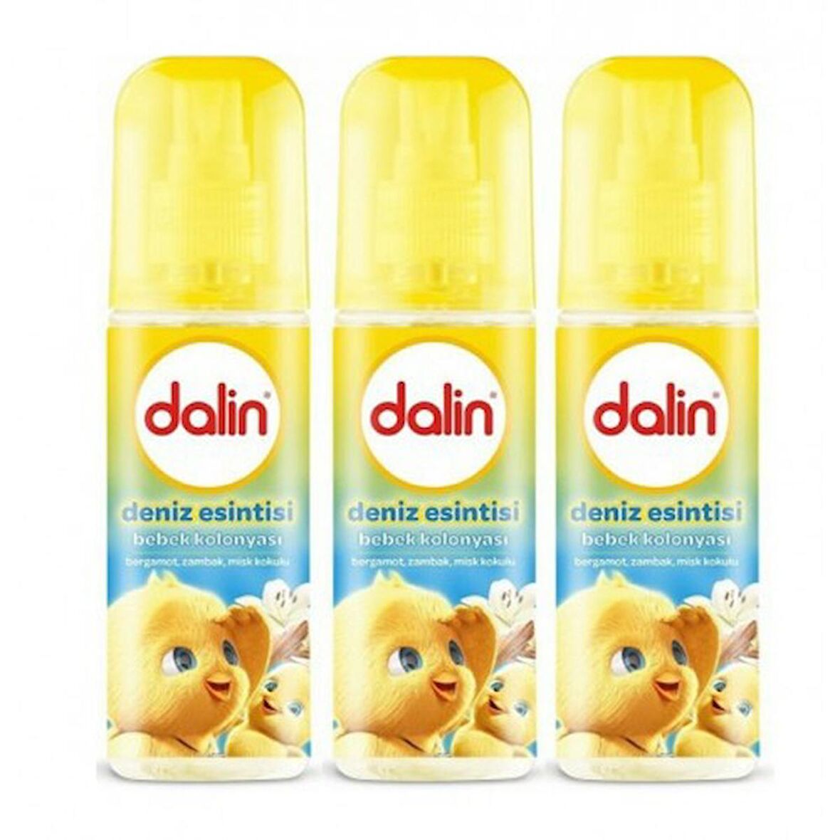 Dalin Bebek Kolonyası Deniz Esintisi 150 ml x 3 Adet