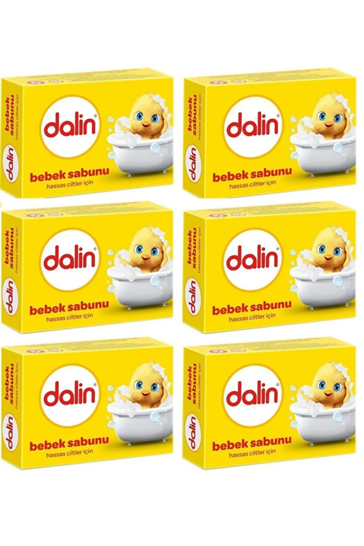 Bebek Sabunu 100 gr Yeni Formül 6 Adet