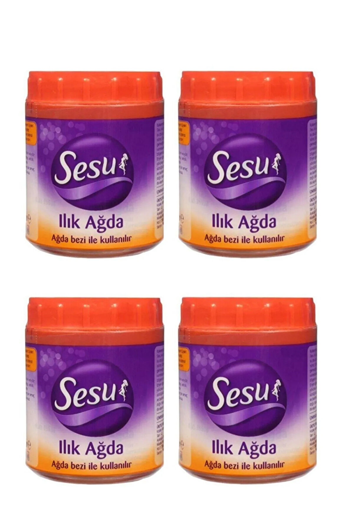 Ilık Ağda 250 gr Turuncu X 4 Adet