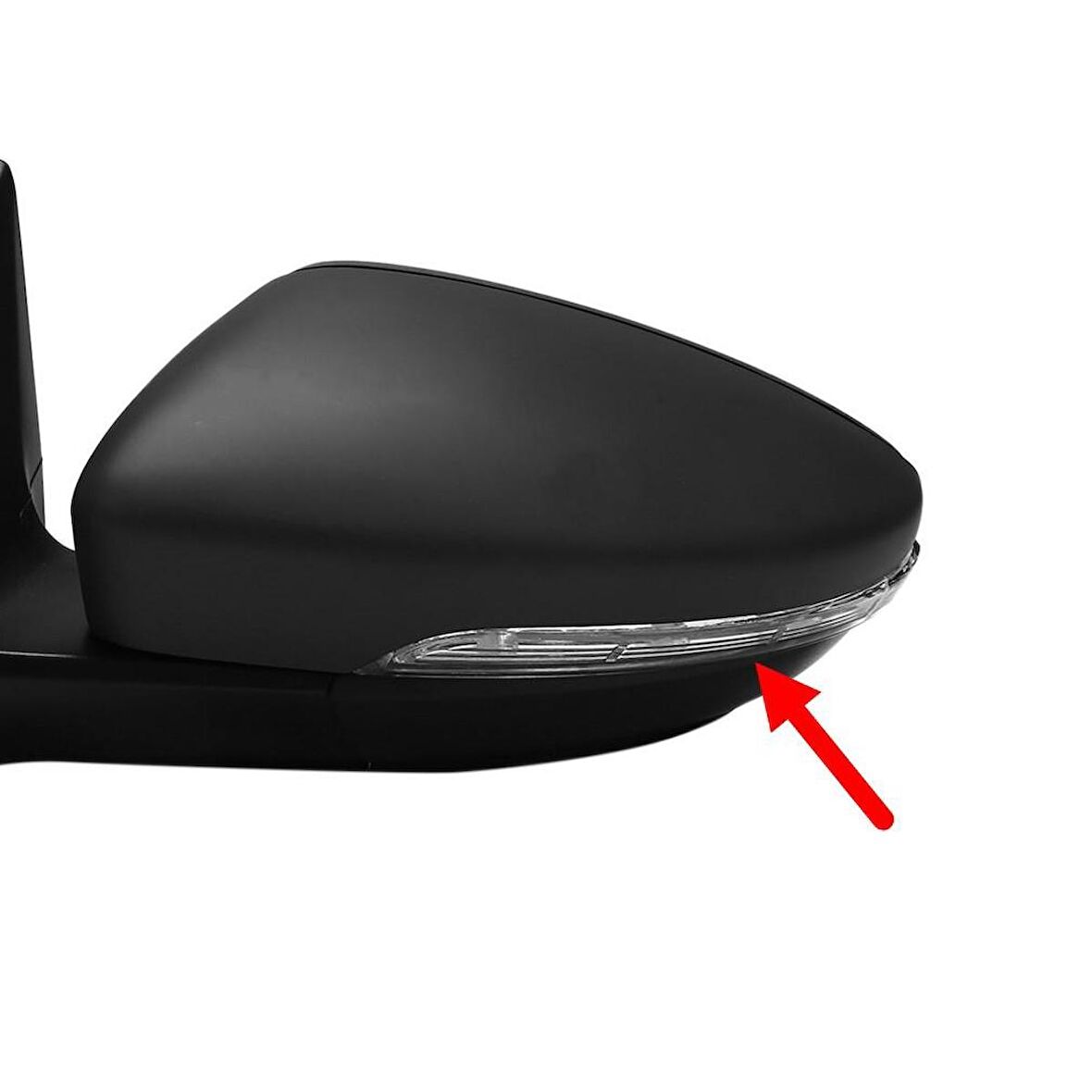 VW Passat CC 2013-2017 Sol Dikiz Ayna Sinyal Lambası Işıklı 3C8949101E