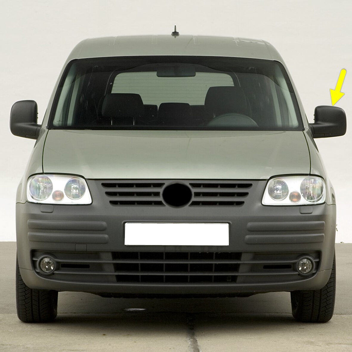 VW Caddy 2004-2010 Sol Dış Dikiz Aynası Komple Elektrikli 2K1857507K