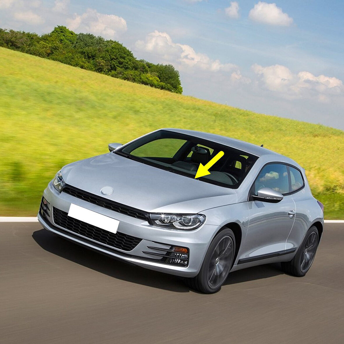 VW Scirocco 2015-2018 Ön Sol Sürücü Taraf Silecek Kolu 1K8955409