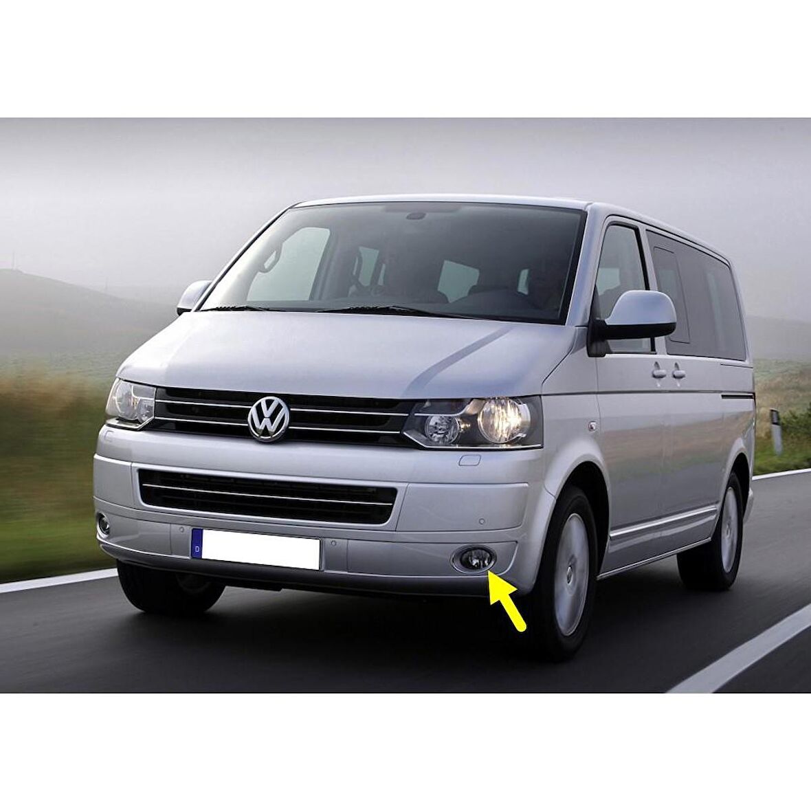 VW Transporter T6 2010-2015 Ön Tampon Sol Sis Farı 7E0941699A