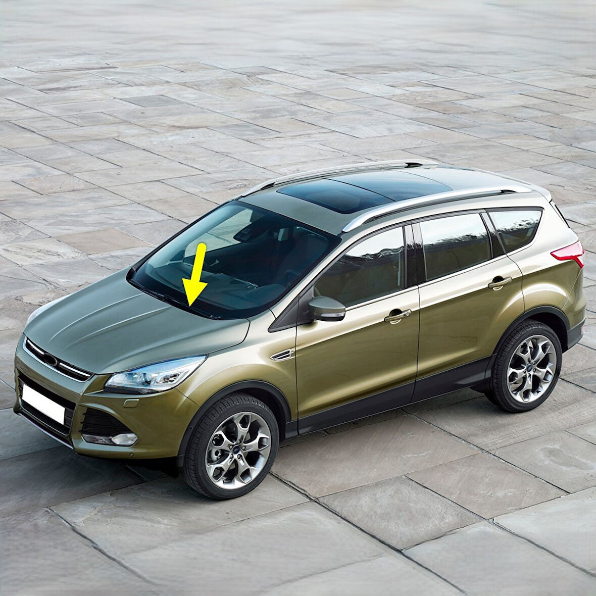 Ford Kuga 2 2013-2019 Ön Cam Sol Sürücü Tarafı Silecek Silgi Kolu