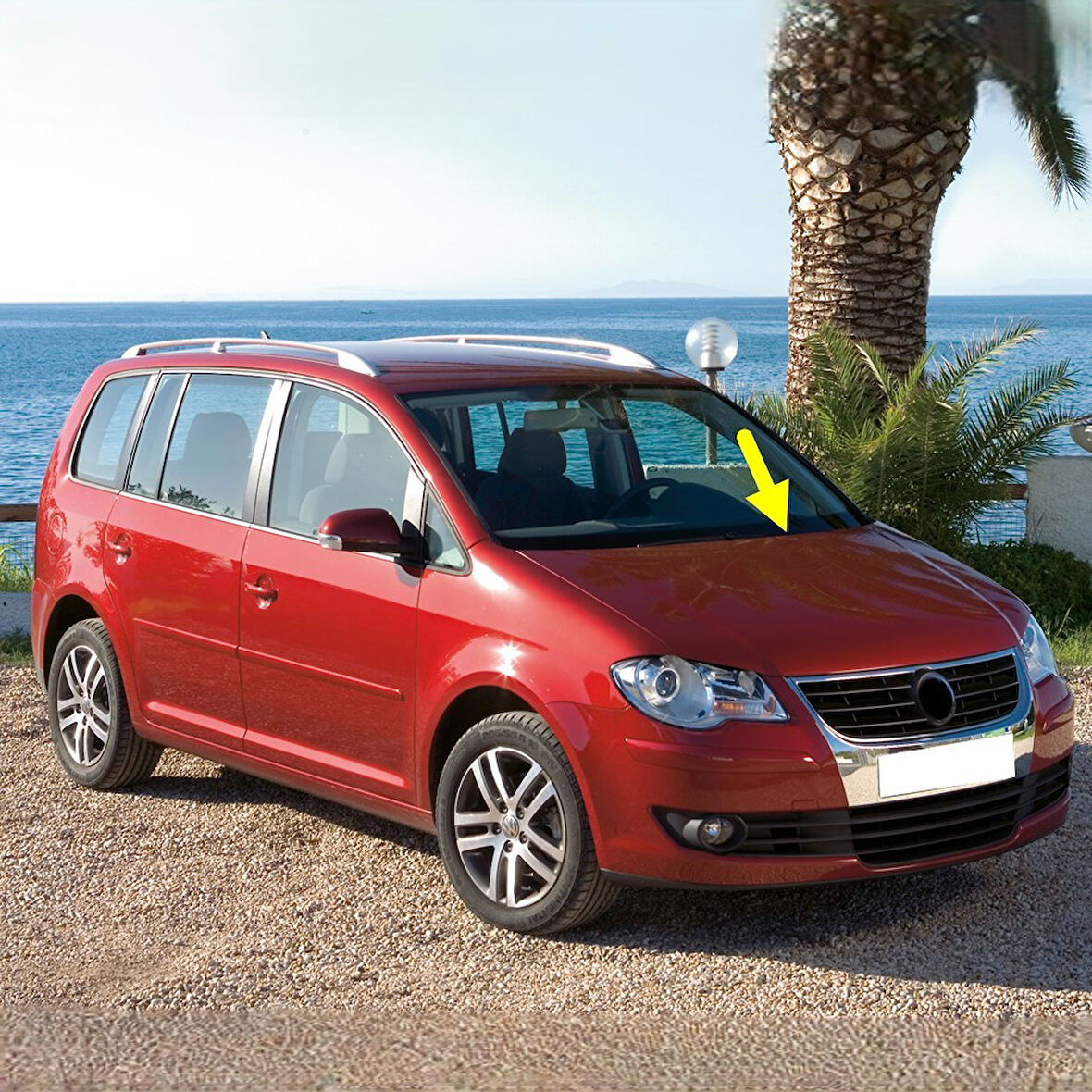 VW Touran 2007-2008 Ön Sol Sürücü Yönü Silecek Kolu 1T0955409A