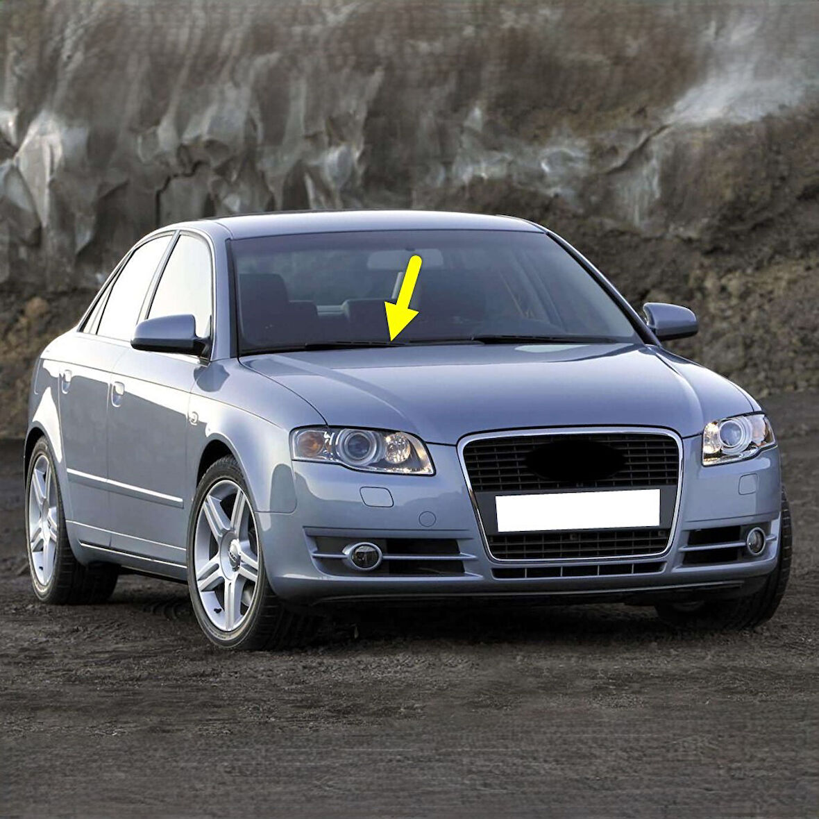 Audi A4 2005-2008 Ön Cam Sağ Yolcu Taraf Silecek Kolu 8E1955408C