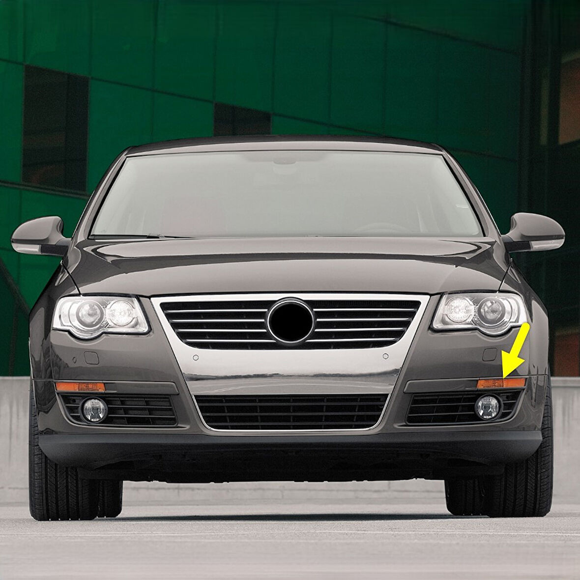 VW Passat B6 2006-2011 Ön Tampon Sol Sinyal Lambası Sarı 3C0953041J