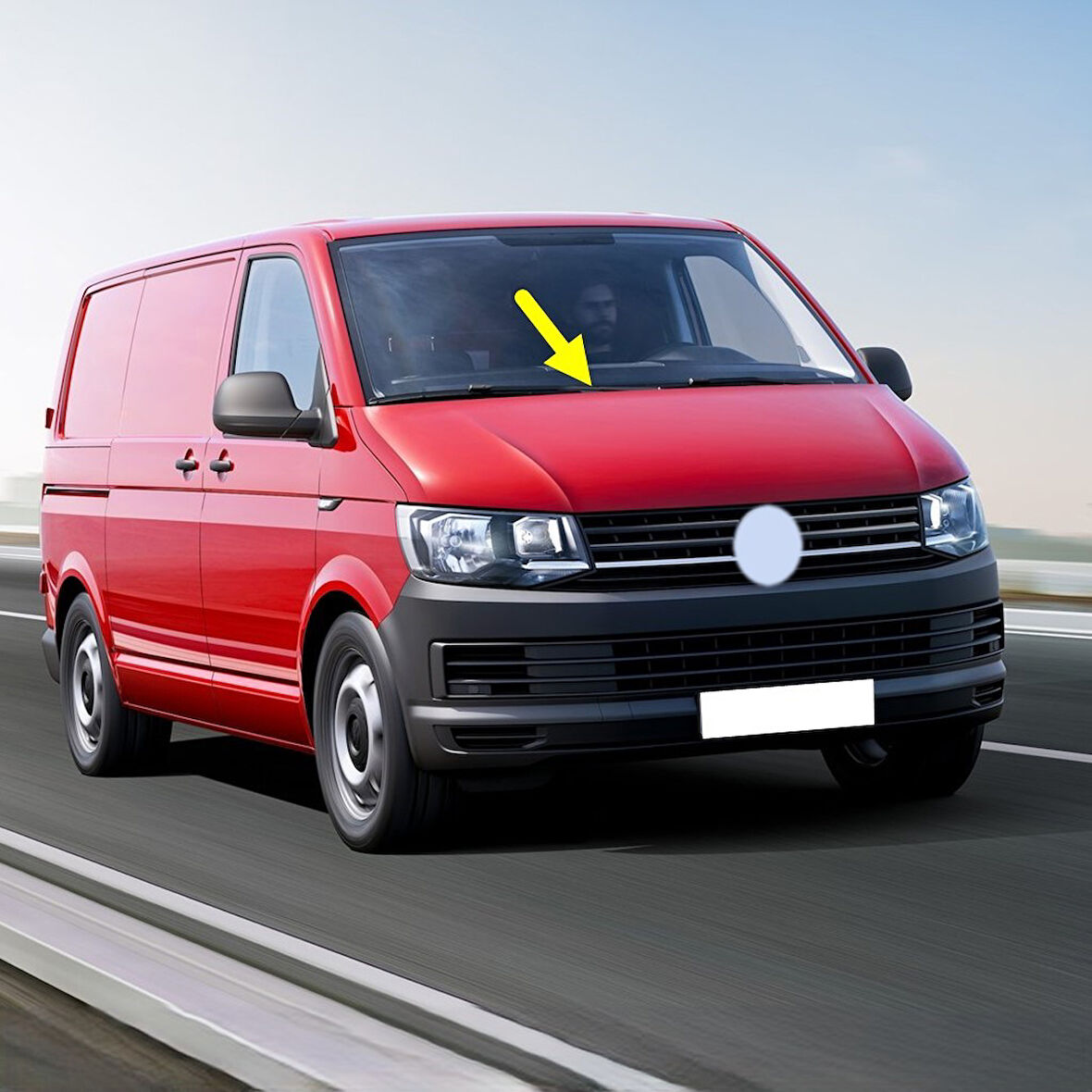 VW Transporter 2016-2019 Ön Cam Sağ Yolcu Yön Silecek Kolu 7E1955410B