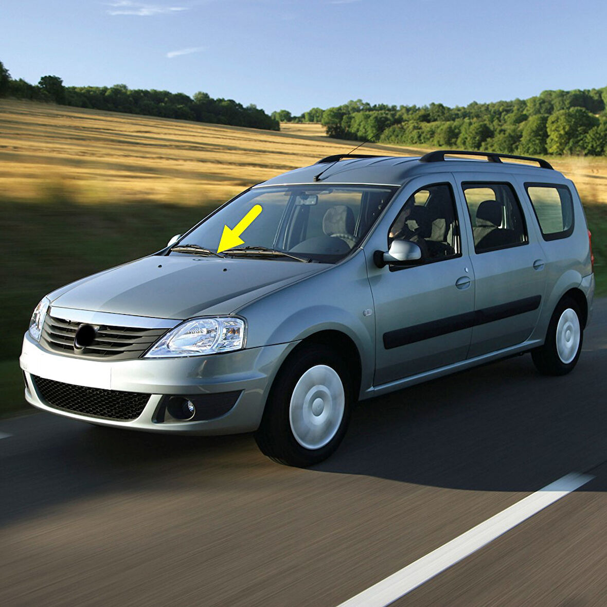 Dacia Logan MCV 2008-2012 Ön Cam Sağ Yolcu Tarafı Silecek Kolu