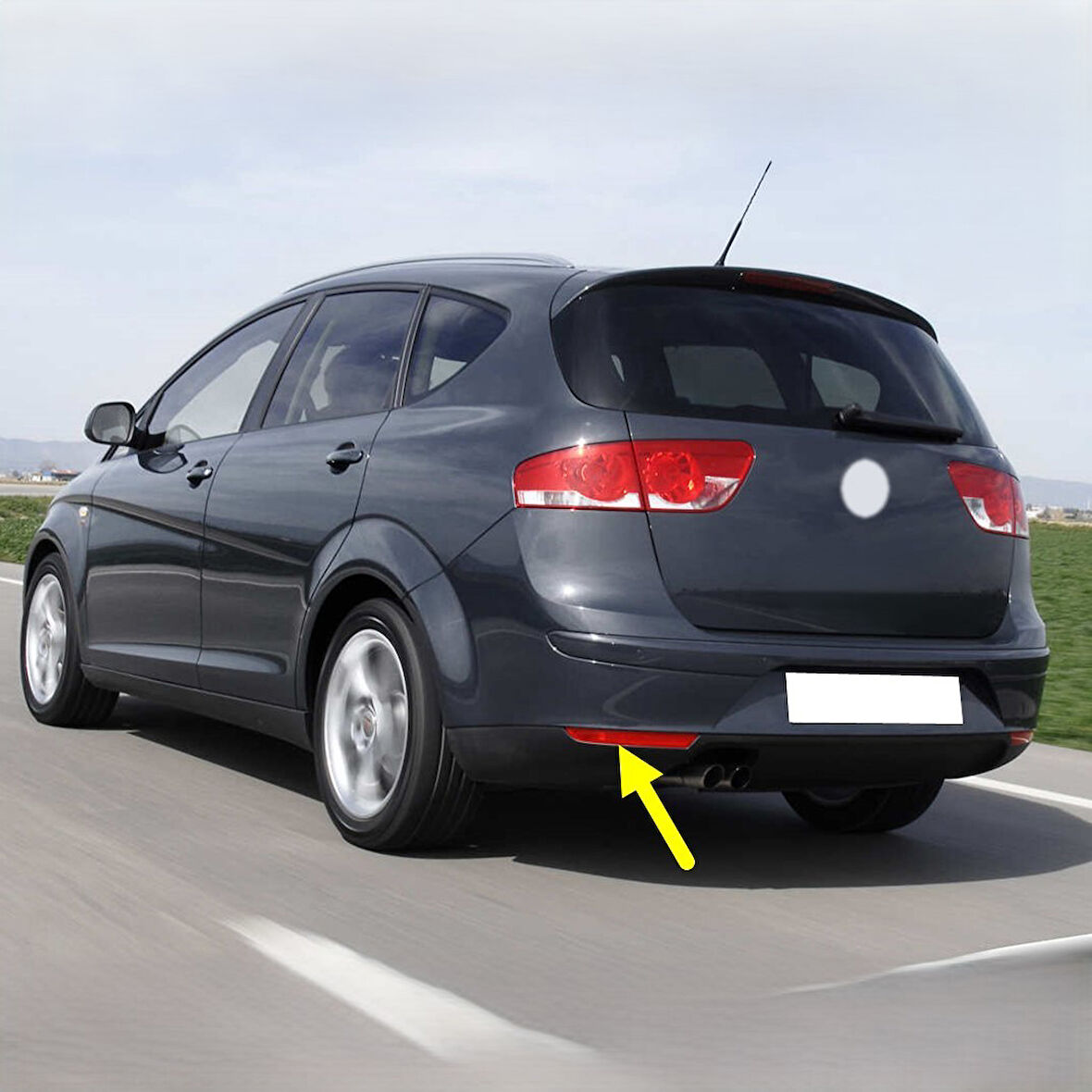 Seat Altea XL 2008-2015 Sol Arka Tampon Reflektörü Kedi Gözü 5P8945105