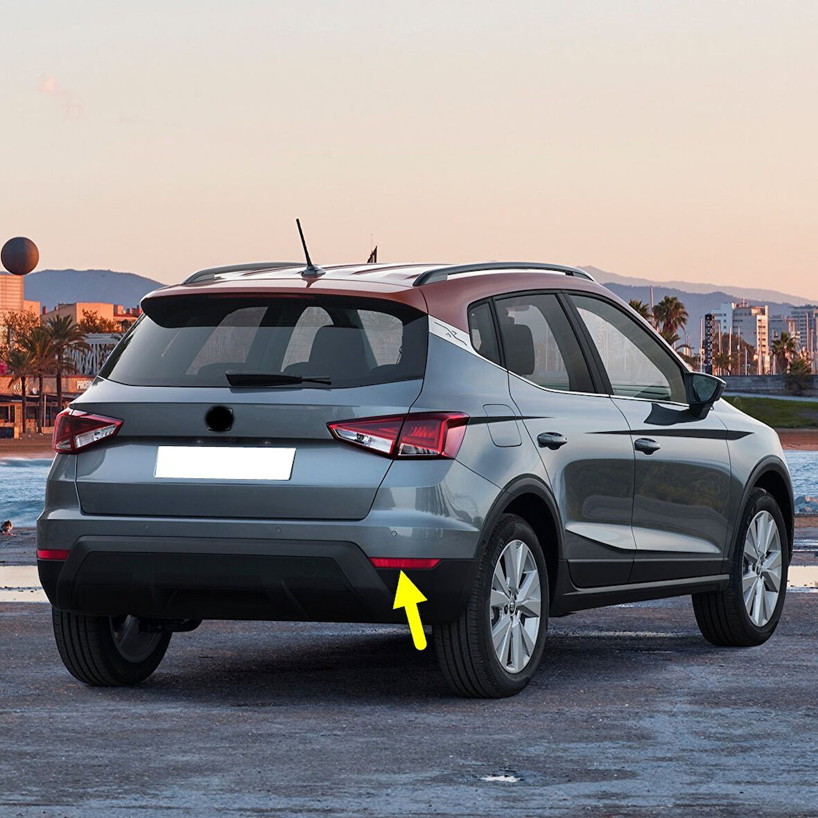 Seat Arona 2018-2021 Sağ Arka Tampon Reflektörü Kedi Gözü 6F9945106