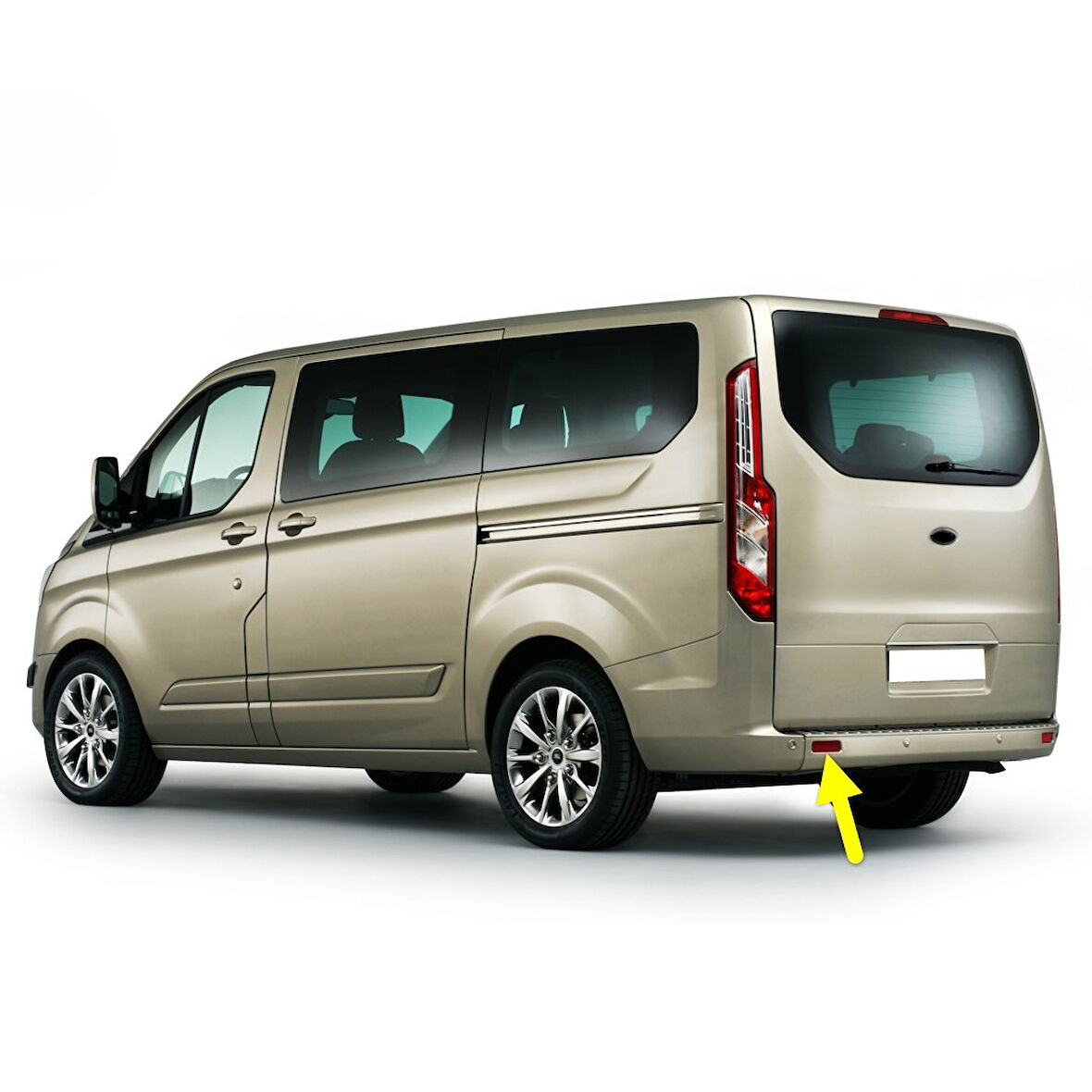 Ford Tourneo Custom 2013-2023 Arka Tampon Sol Reflektör Kedi Gözü