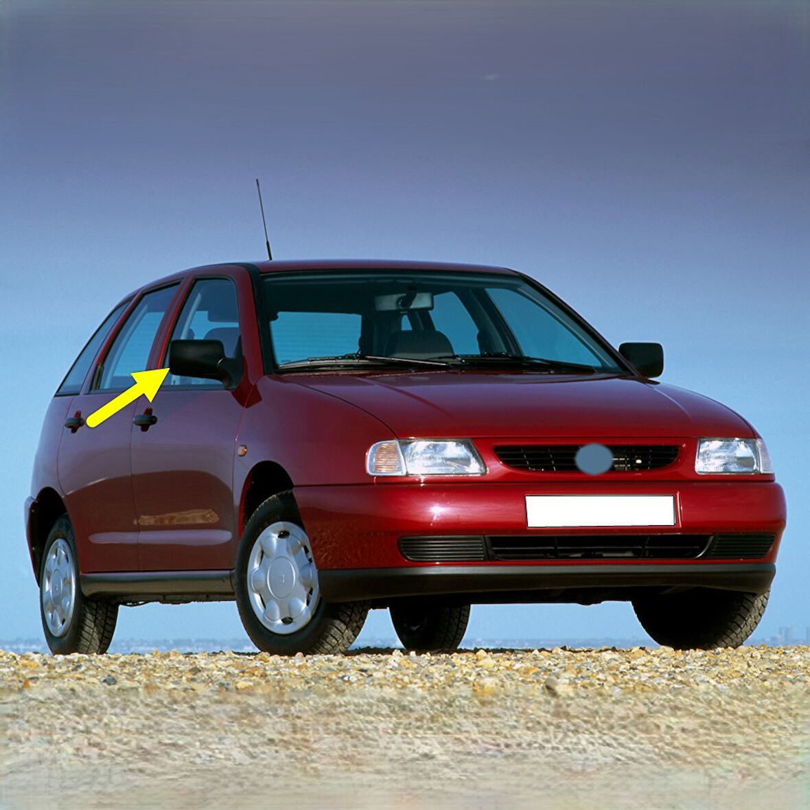Seat İbiza 1993-1999 Sağ Dış Dikiz Aynası Manuel Ayar 6K1857508