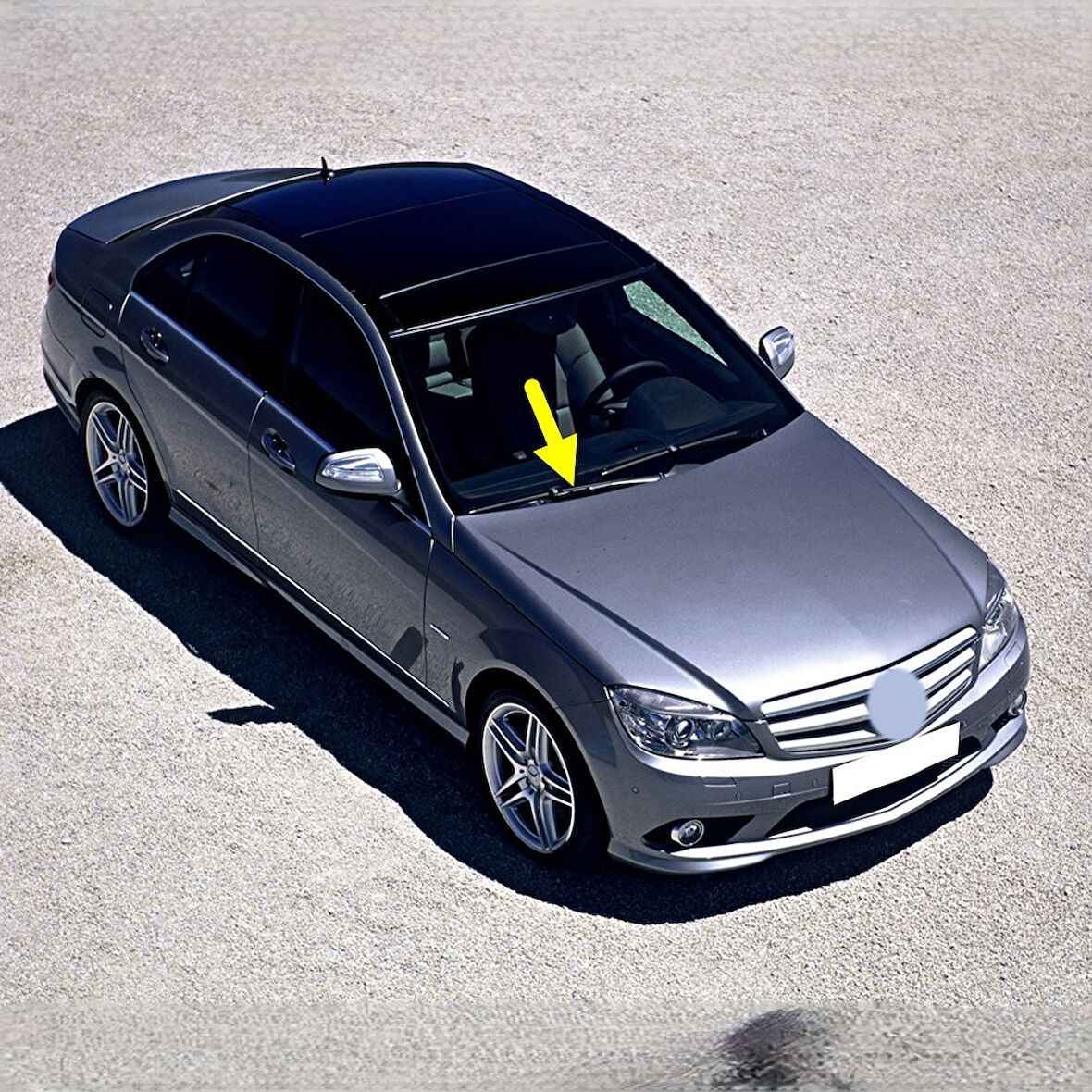 Mercedes C Seri W204 2008-2012 Ön Cam Sağ Silecek Kolu A2048201544