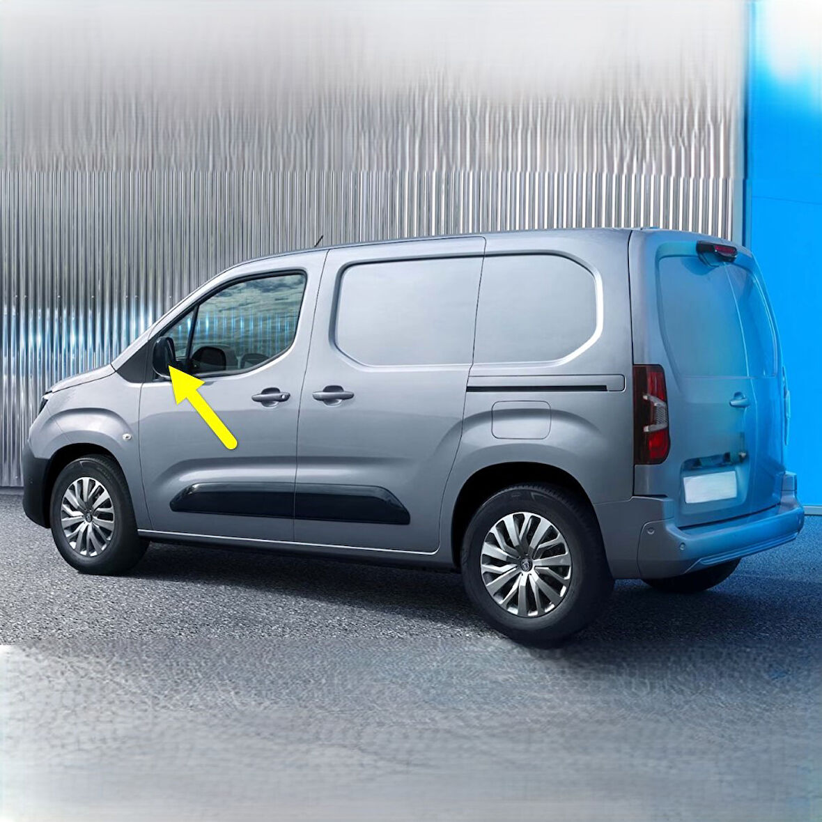 Peugeot Partner 2019-2026 Sol Dış Dikiz Ayna Camı Isıtmalı 1616869380