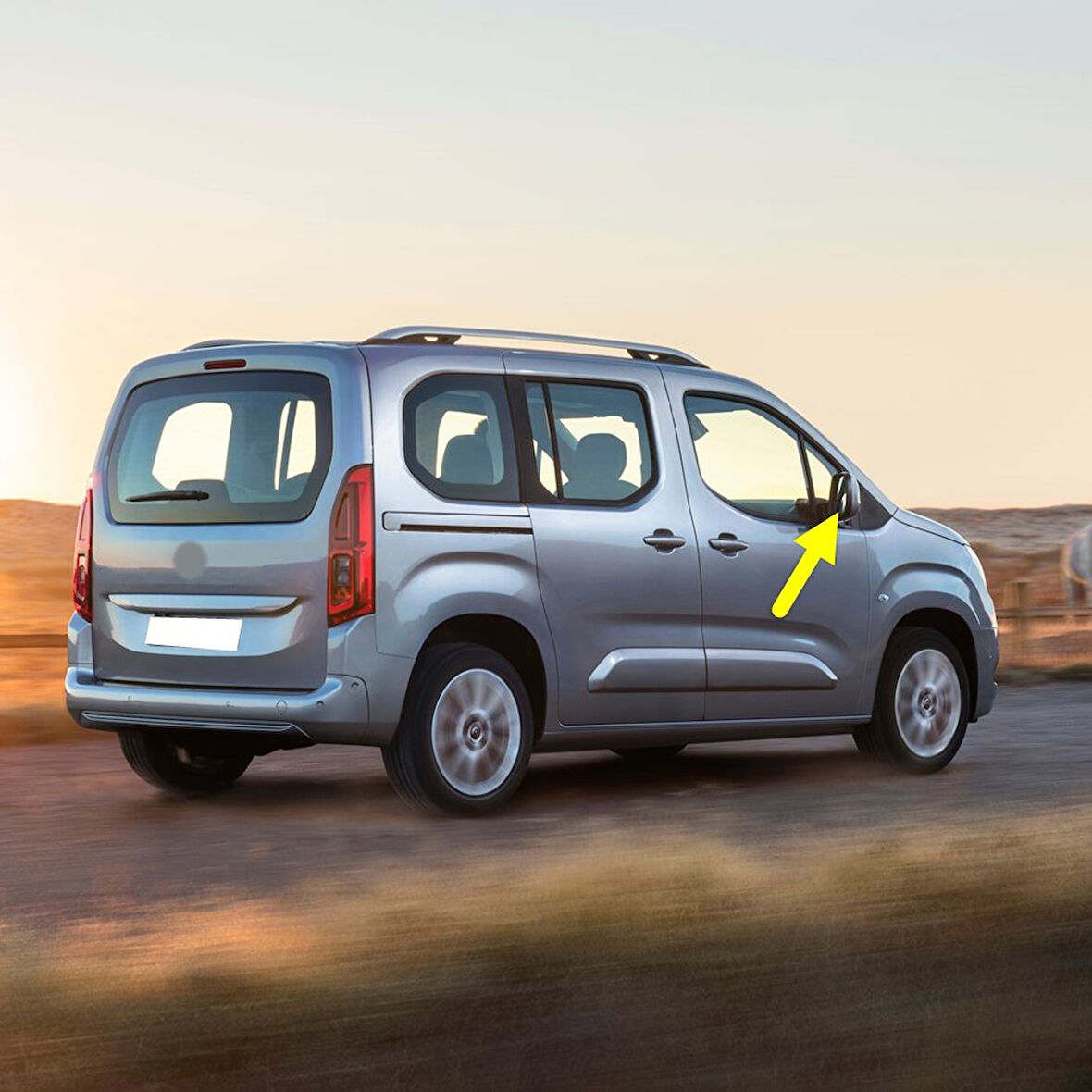 Opel Combo Life 2019-2026 Sağ Dikiz Ayna Camı Isıtmalı 1616869280