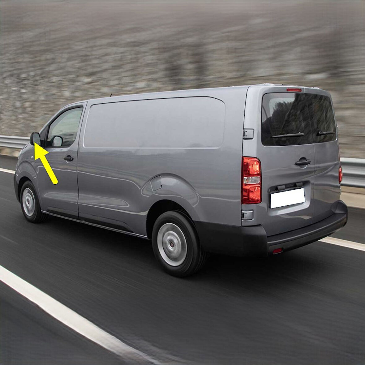 Fiat Scudo 2022-2026 Sol Dış Ayna Camı Isıtmalı 1616869380