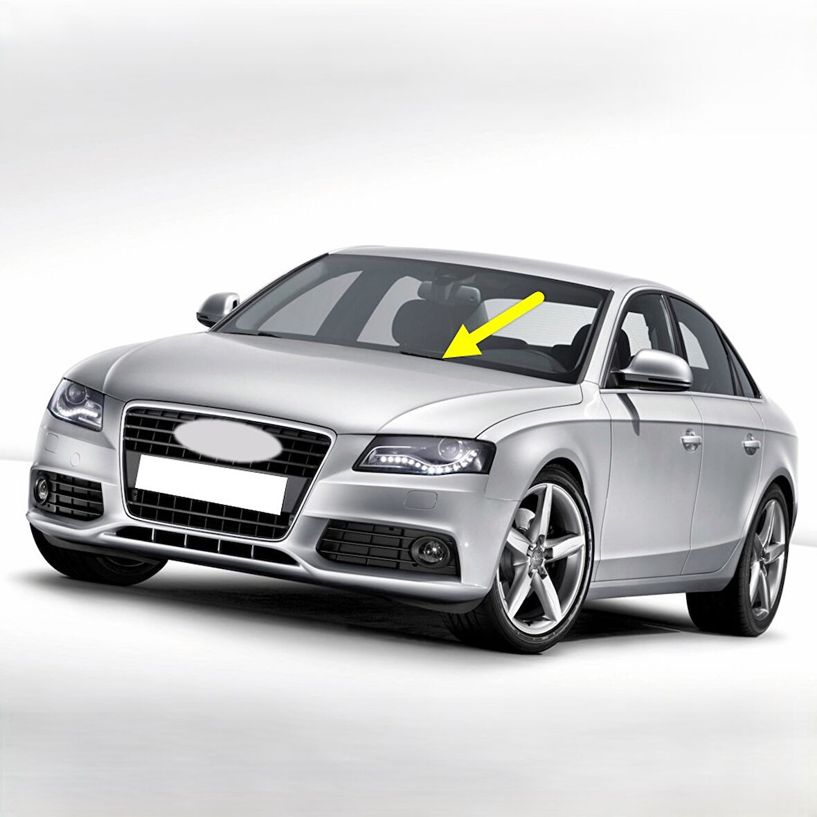 Audi A4 2009-2012 Ön Cam Sol Sürücü Silecek Kolu 8K1955407