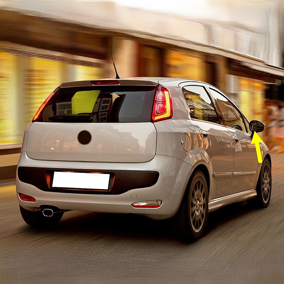 Fiat Punto Evo 2009-2014 Sağ Dış Ayna Camı Elektrikli 71740497