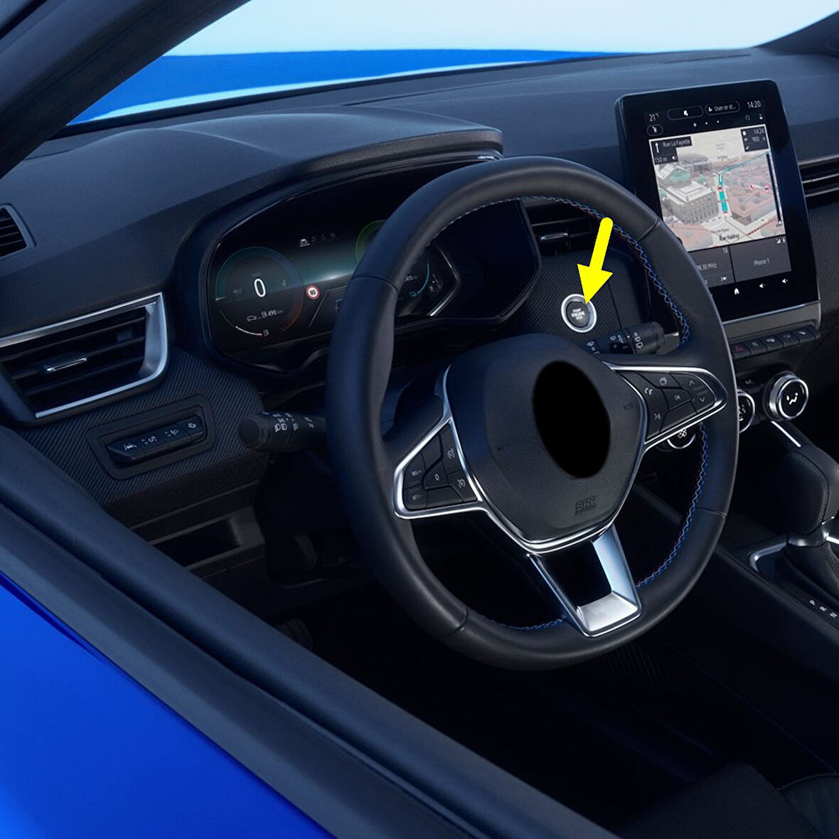 Renault Clio 5.5 2024-2025 Start Stop Düğmesi Tuşu 251503993R