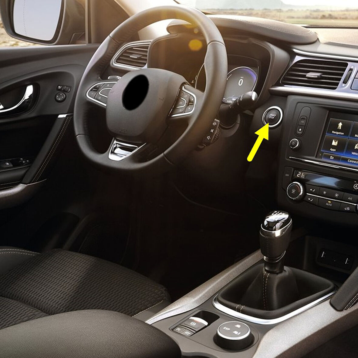 Renault Kadjar 2015-2022 Start Stop Düğmesi Tuşu 251506978R