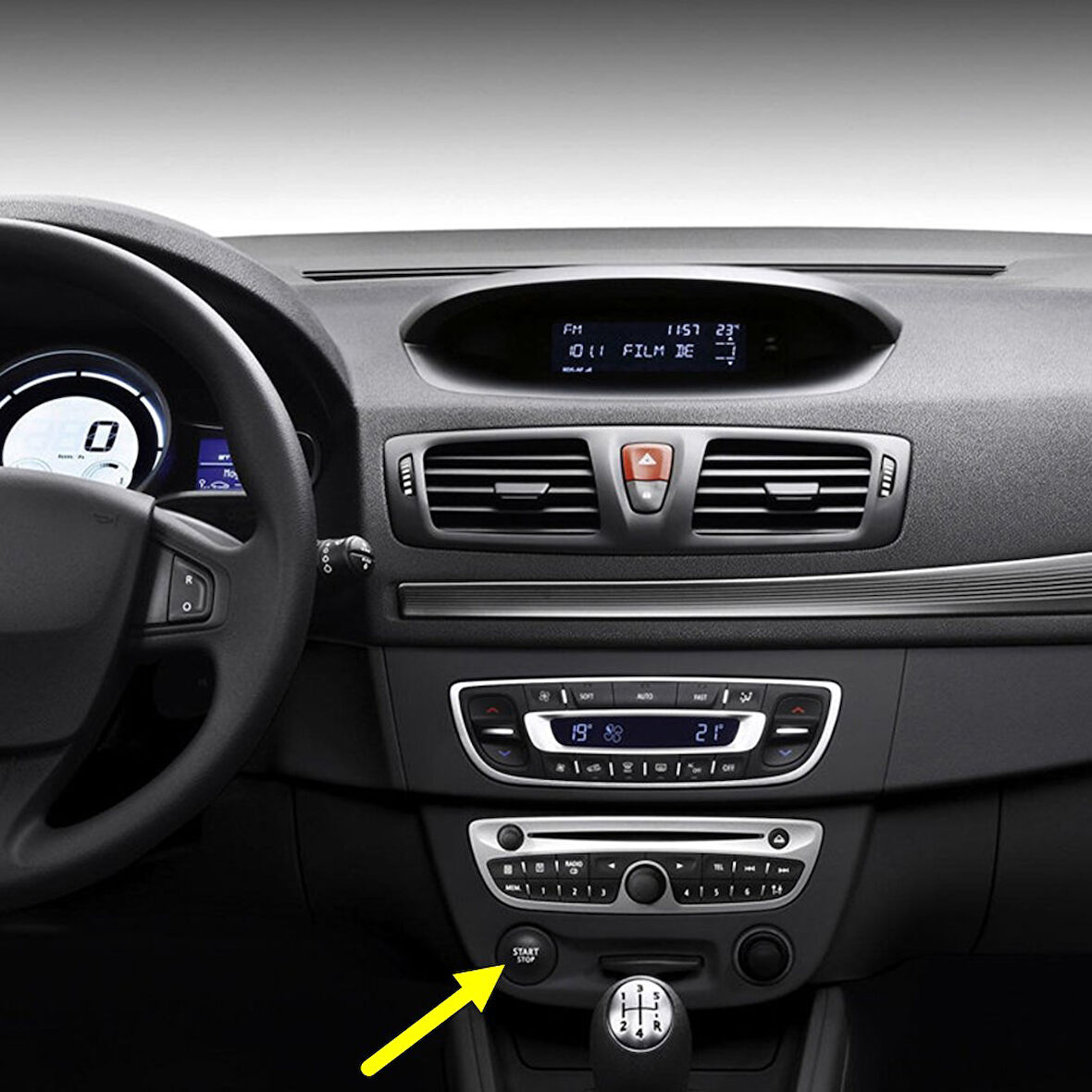 Renault Megane 3 2010-2015 Start Stop Düğmesi Tuşu 251503211R