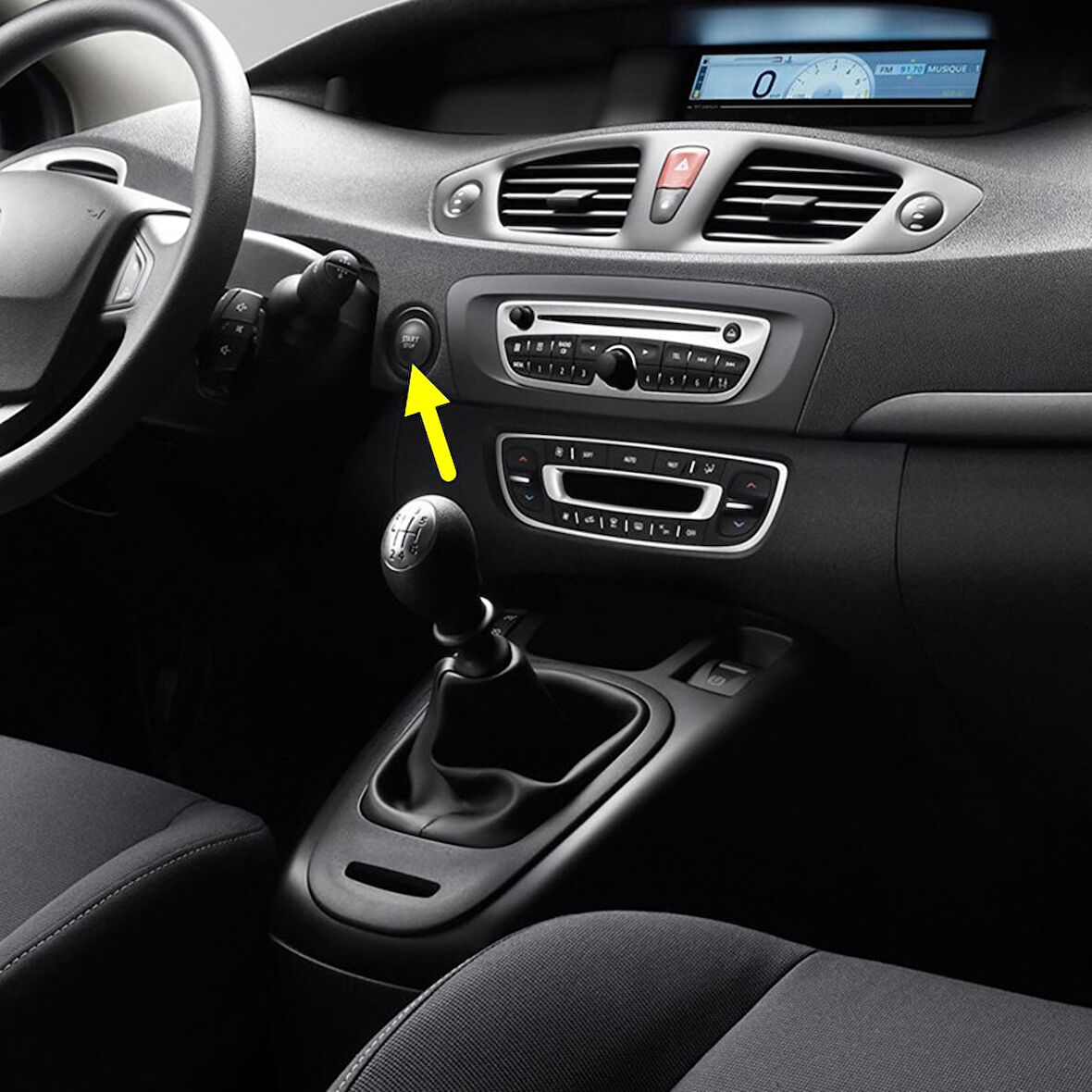 Renault Grand Scenic 3 2010-2015 Start Stop Düğmesi Tuşu 251503211R