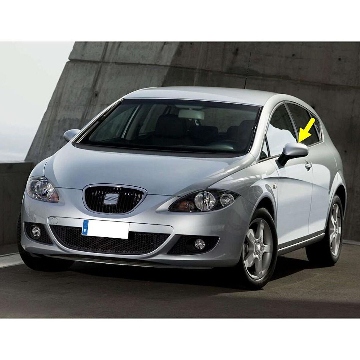 Seat Leon 2 2006-2009 Sol Dış Dikiz Ayna Camı Isıtmalı 1P1857521