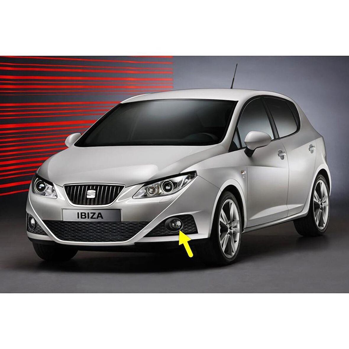 Seat İbiza 2009-2012 Ön Sol Sis Farı 6J0941701