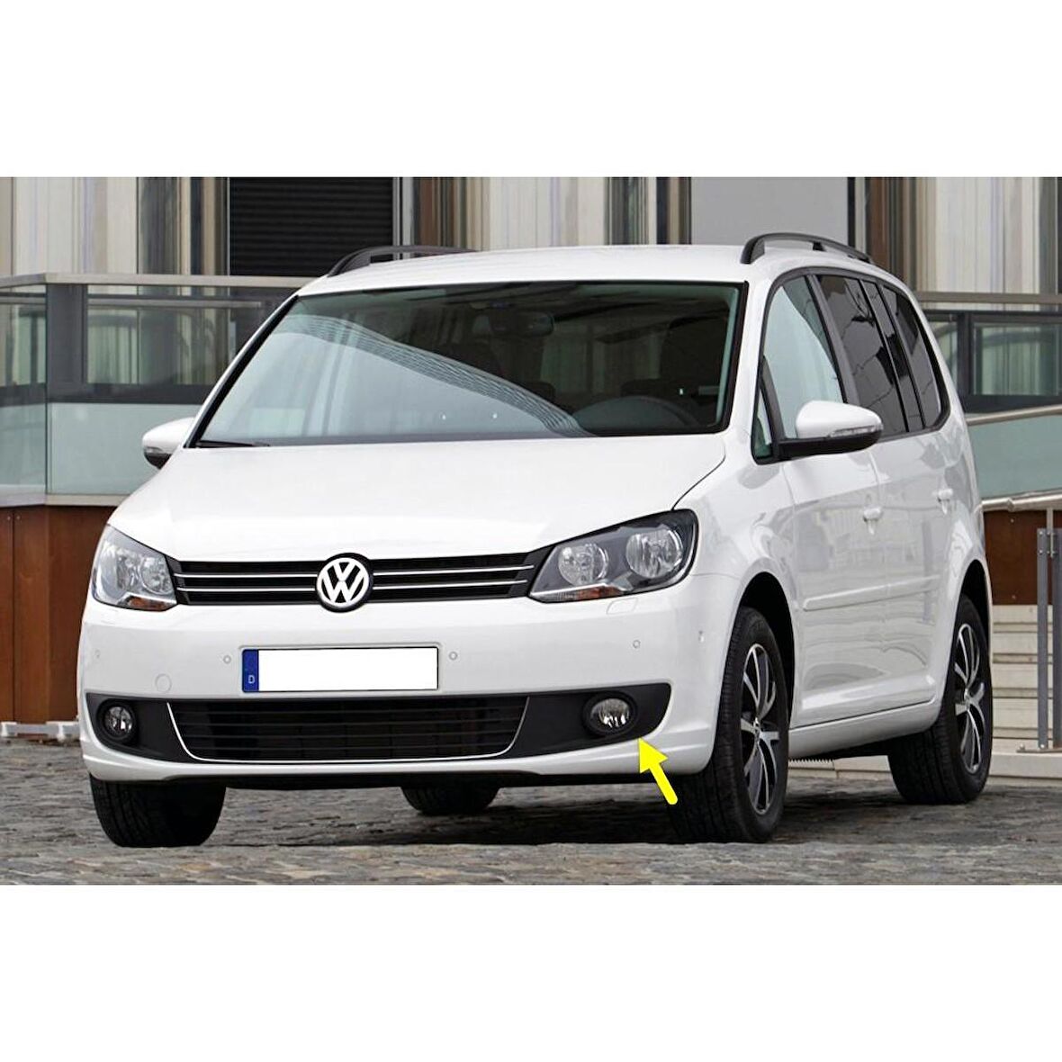 VW Touran 2011-2015 Sol Sis Farı Çerçevesi Kapağı 1T0853665N