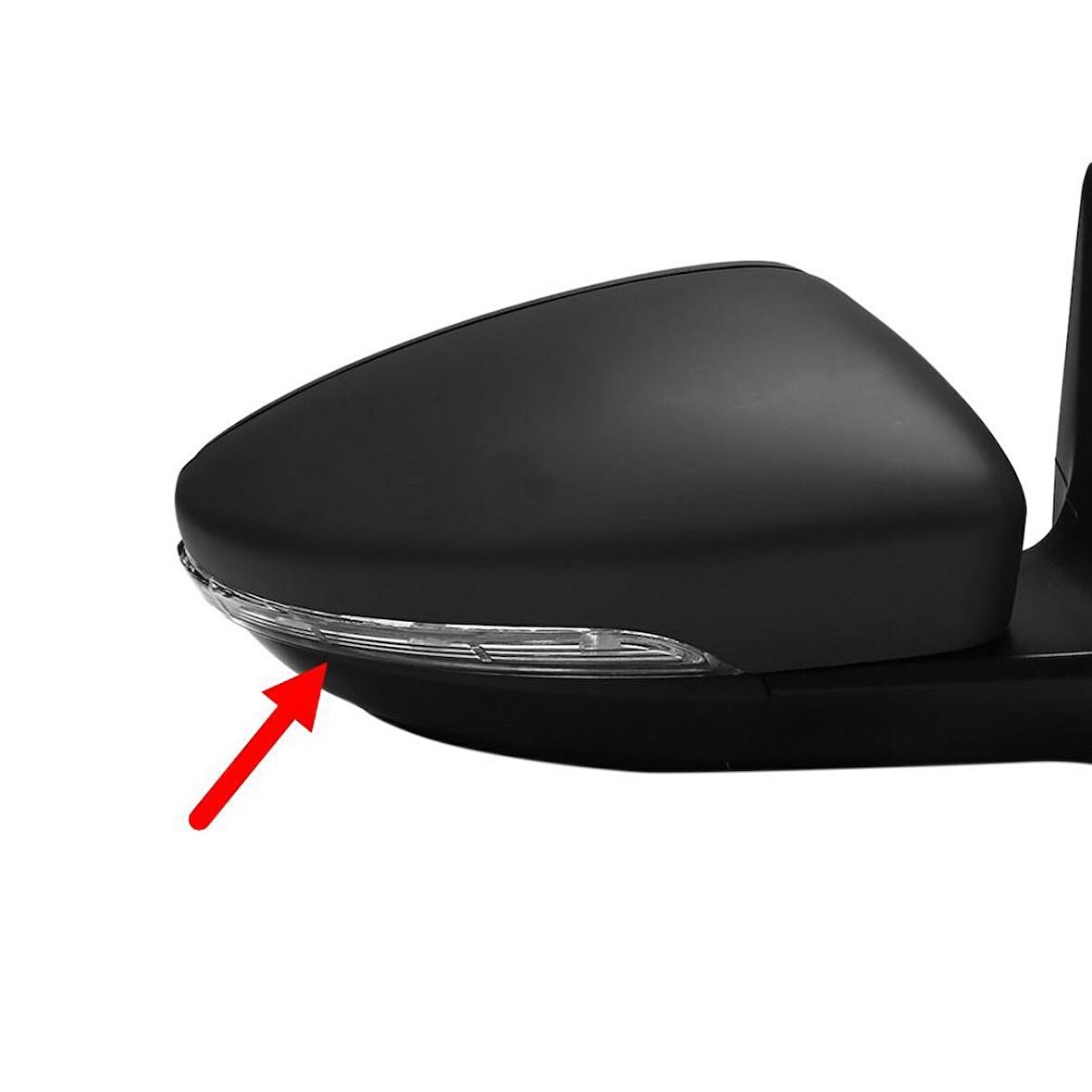 VW Beetle 2012-2019 Sağ Dikiz Ayna Sinyal Lambası Işıklı 1K8949102A