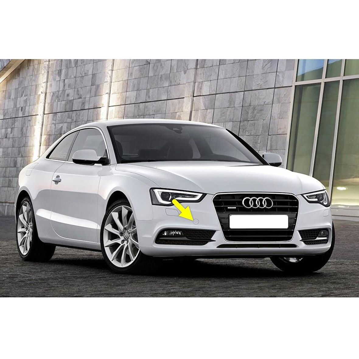 Audi A5 Coupe 2012-2016 Ön Tampon Çeki Demiri Kapağı 8T0807241C