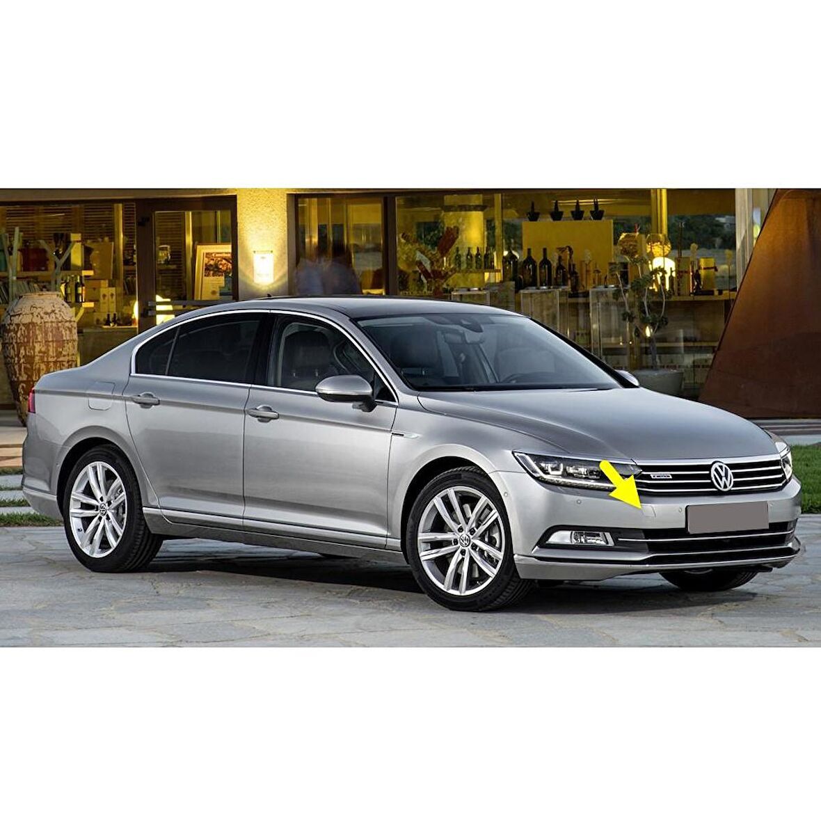 VW Passat B8 2015-2019 Ön Tampon Çeki Çekme Demiri Kapağı 3G0807155