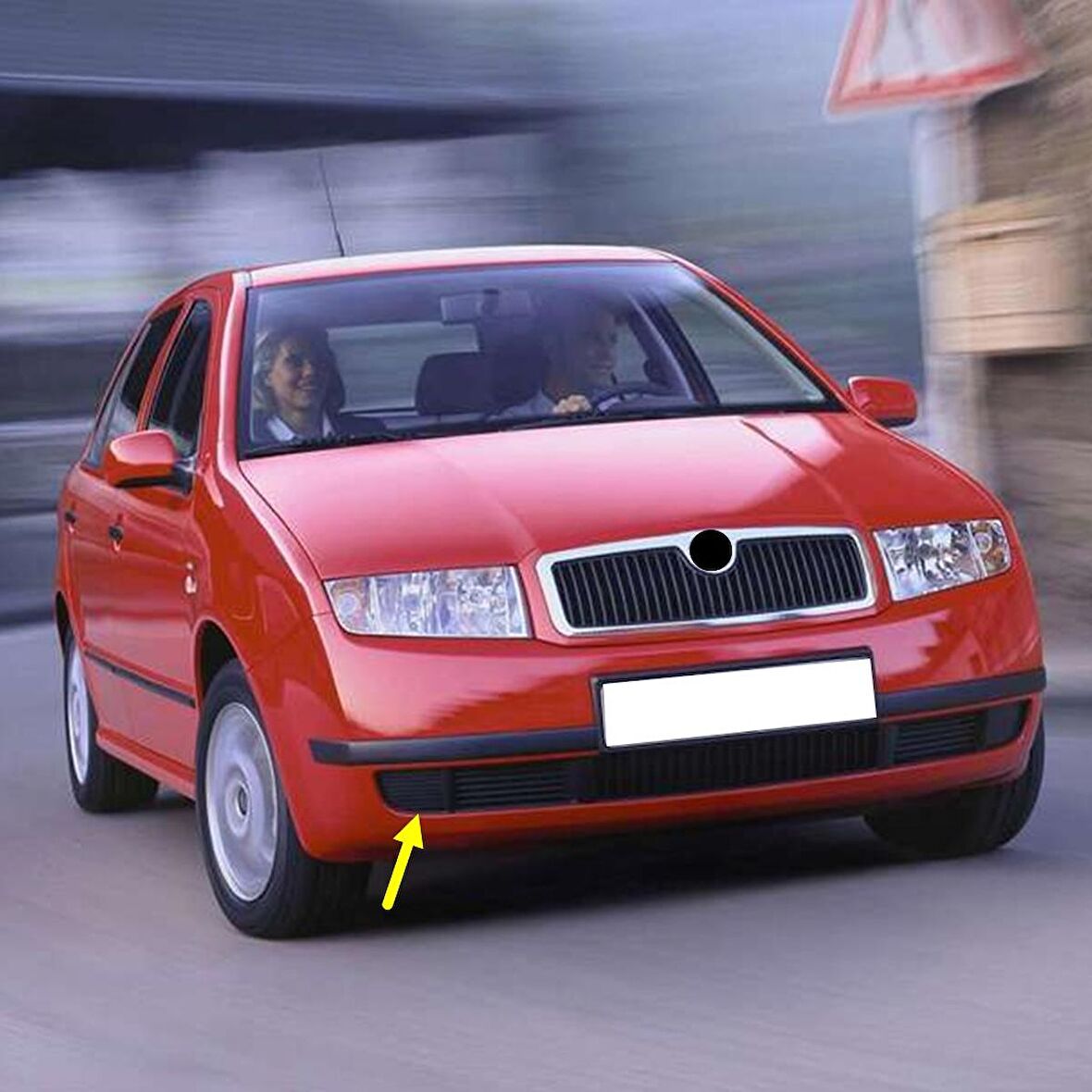 Skoda Fabia MK1 2000-2004 Ön Tampon Sağ Sis Farı Kapağı 6Y0807368A