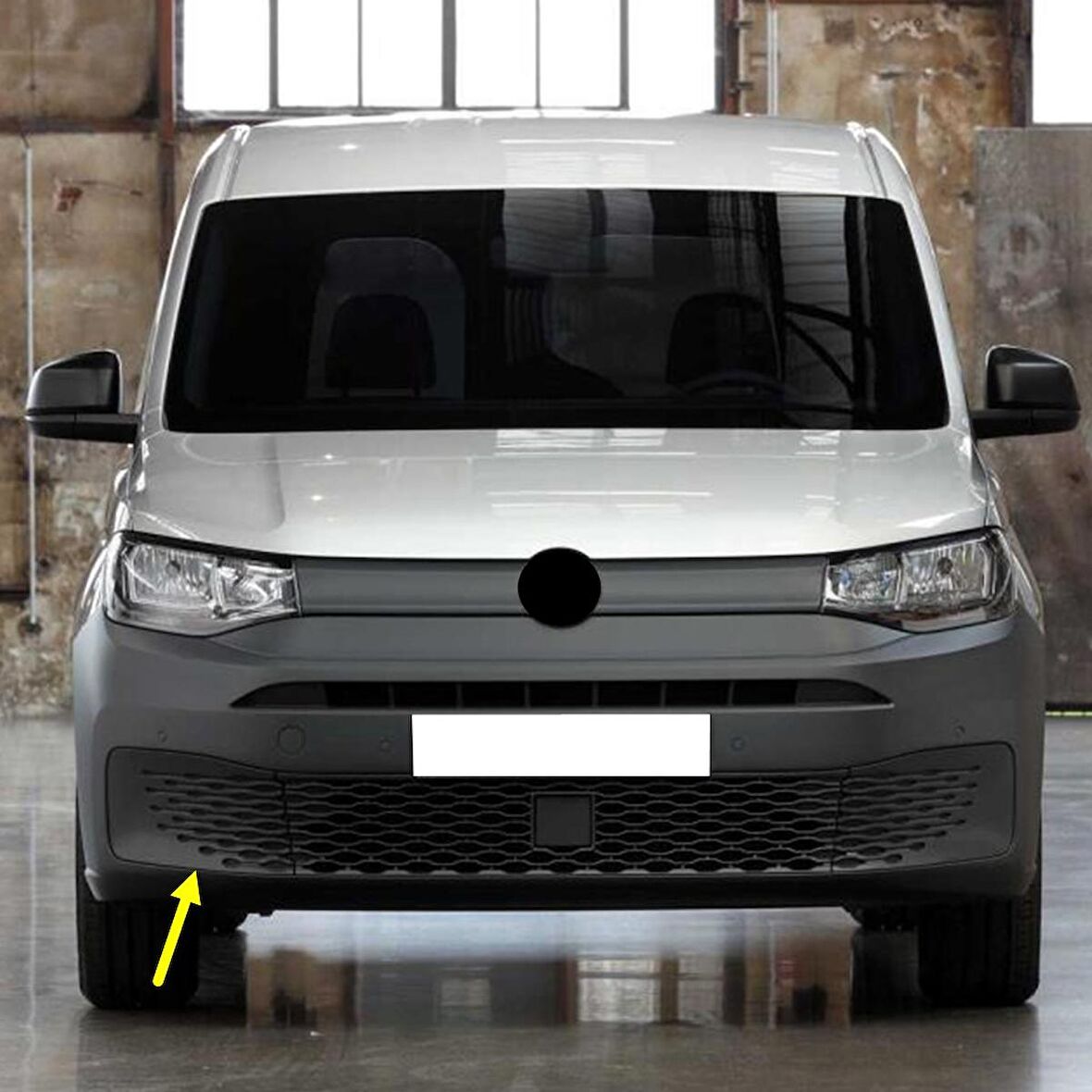 VW Caddy 2021-2025 Ön Tampon Sağ Izgara Kapağı Sissiz 2K7853666